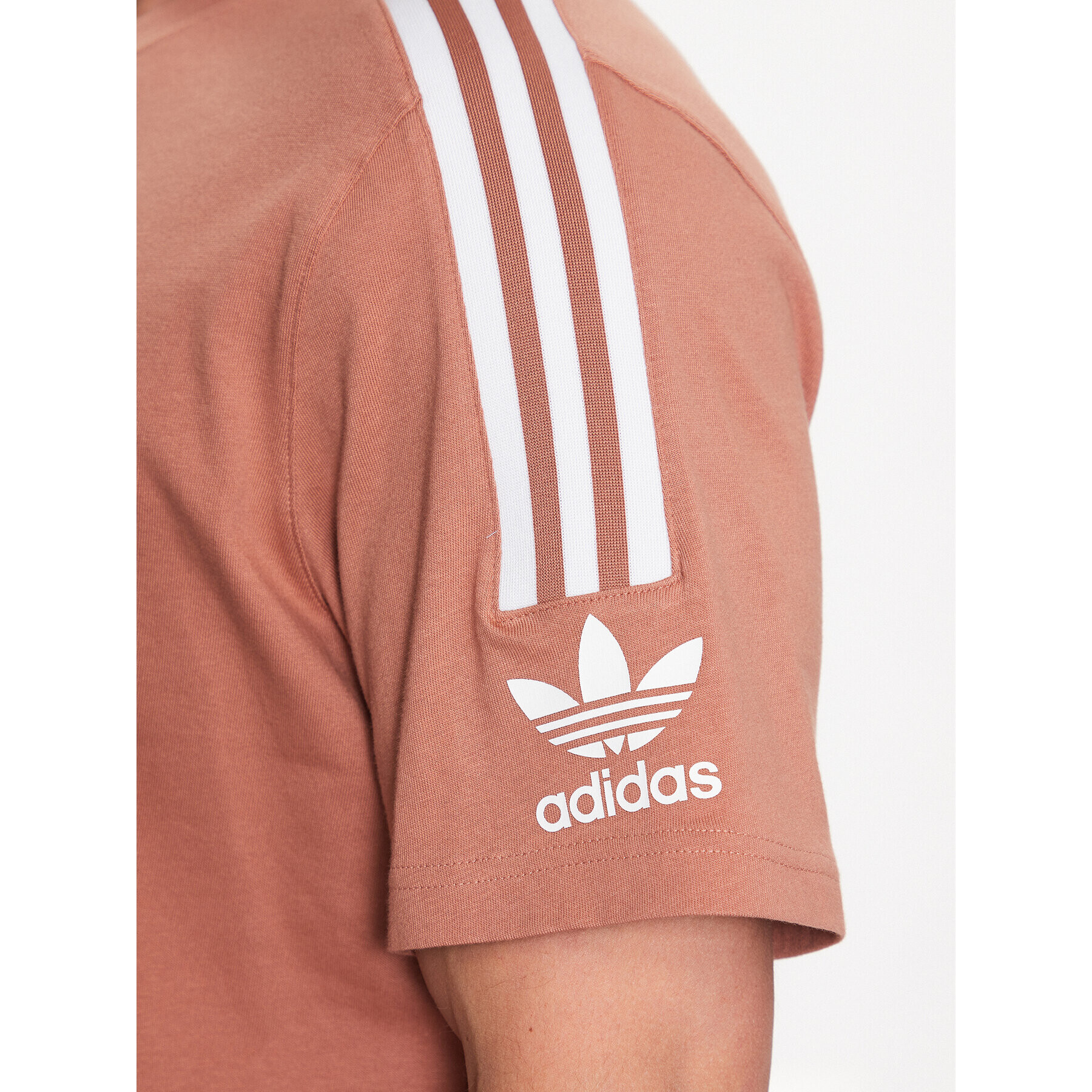 adidas Majica Adicolor Classics Trefoil T-Shirt IA6343 Rjava Regular Fit - Pepit.si