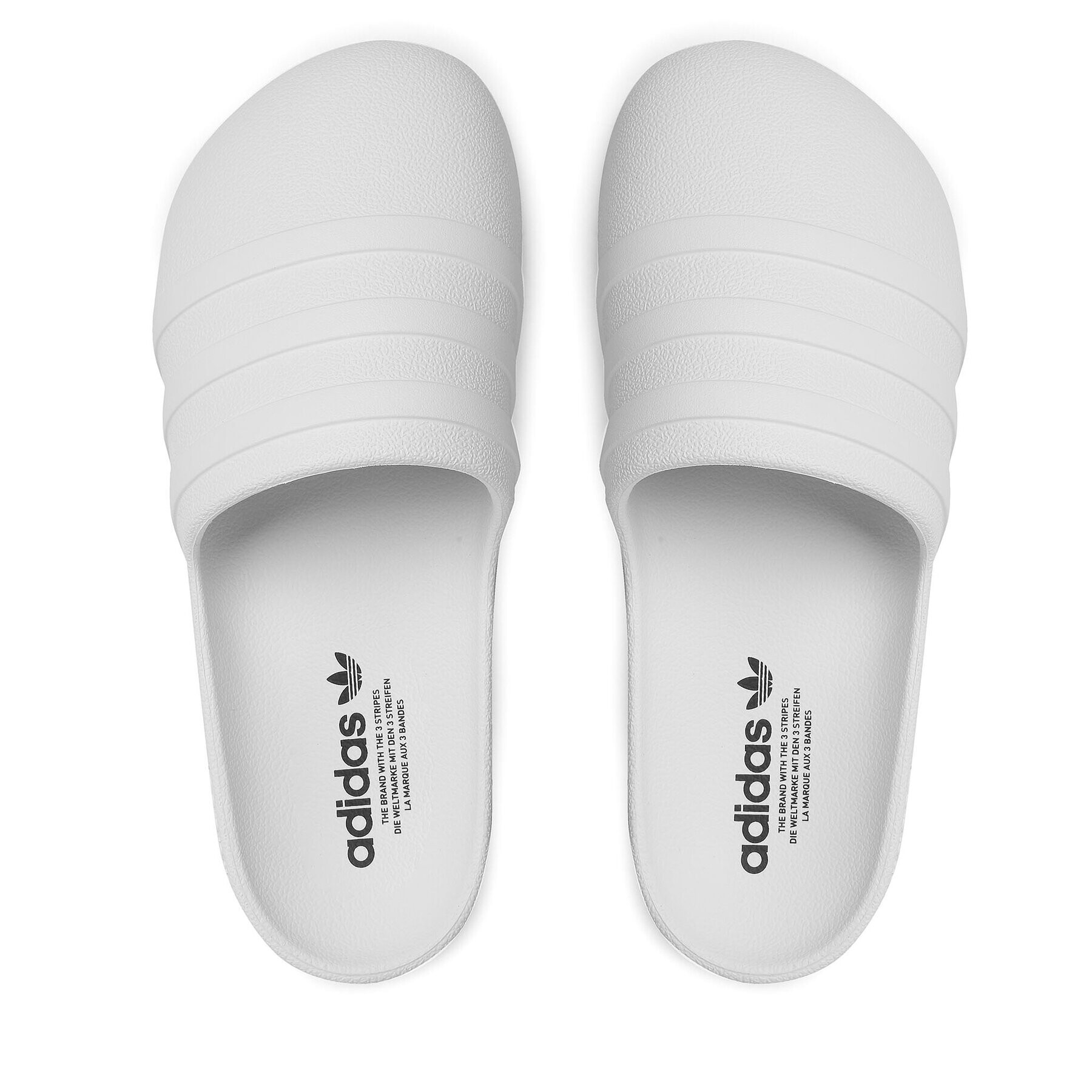 adidas Natikači adifom Adilette Slides HQ8748 Bela - Pepit.si