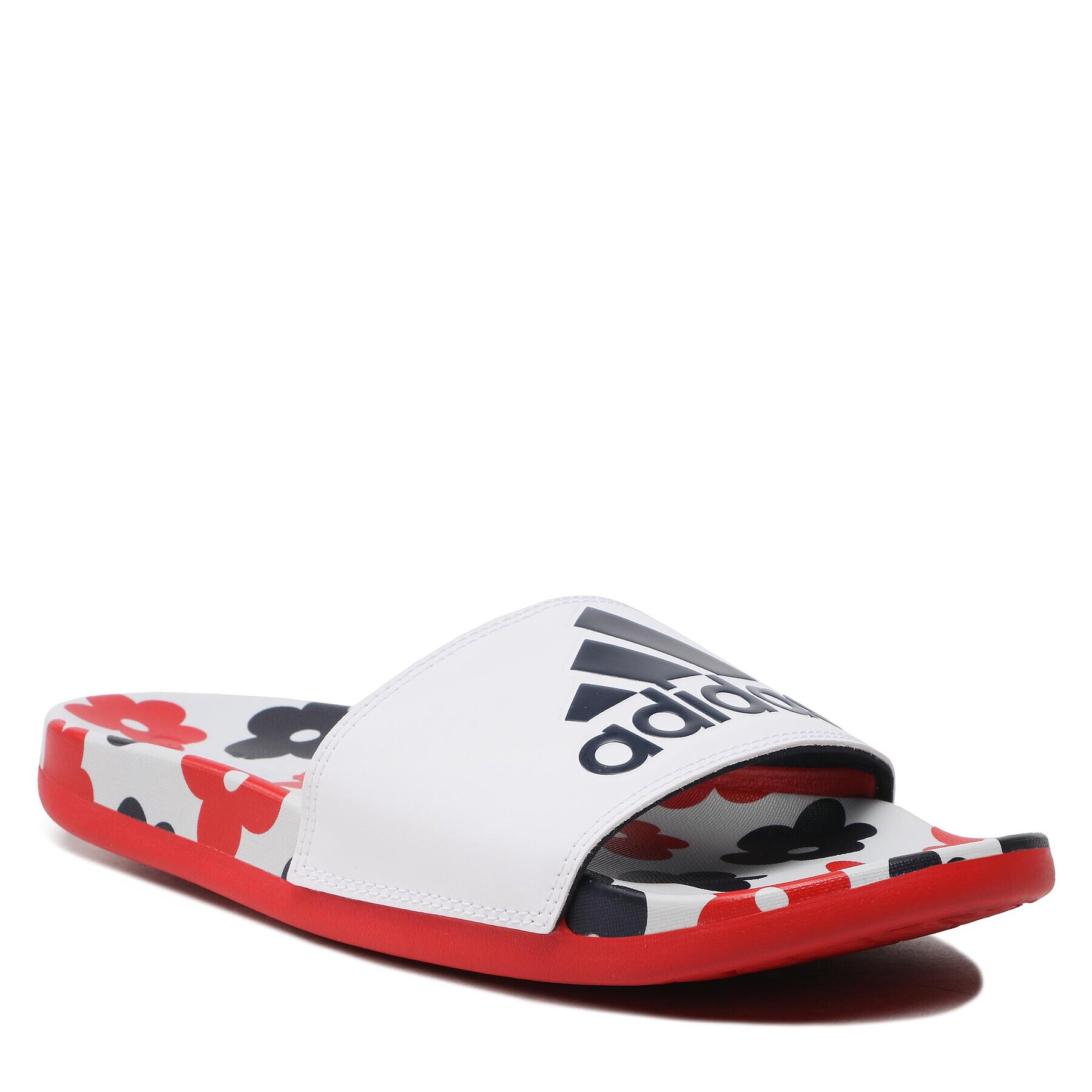 adidas Natikači Adilette Comfort Slides HQ7081 Bela - Pepit.si