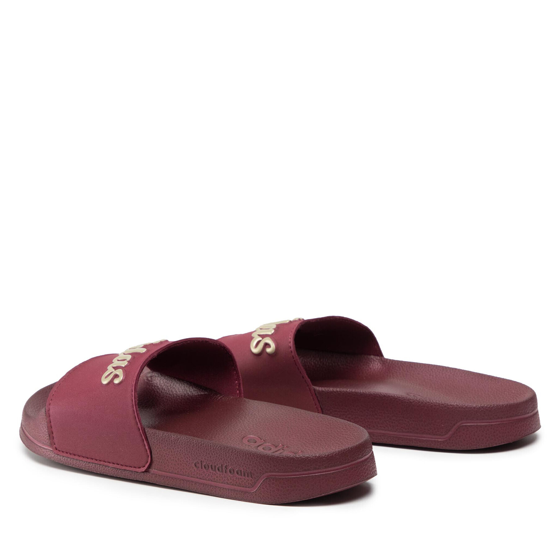 adidas Natikači adilette Shower GZ5928 Bordo rdeča - Pepit.si