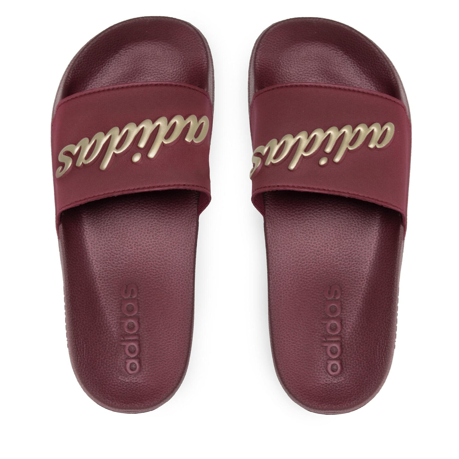 adidas Natikači adilette Shower GZ5928 Bordo rdeča - Pepit.si