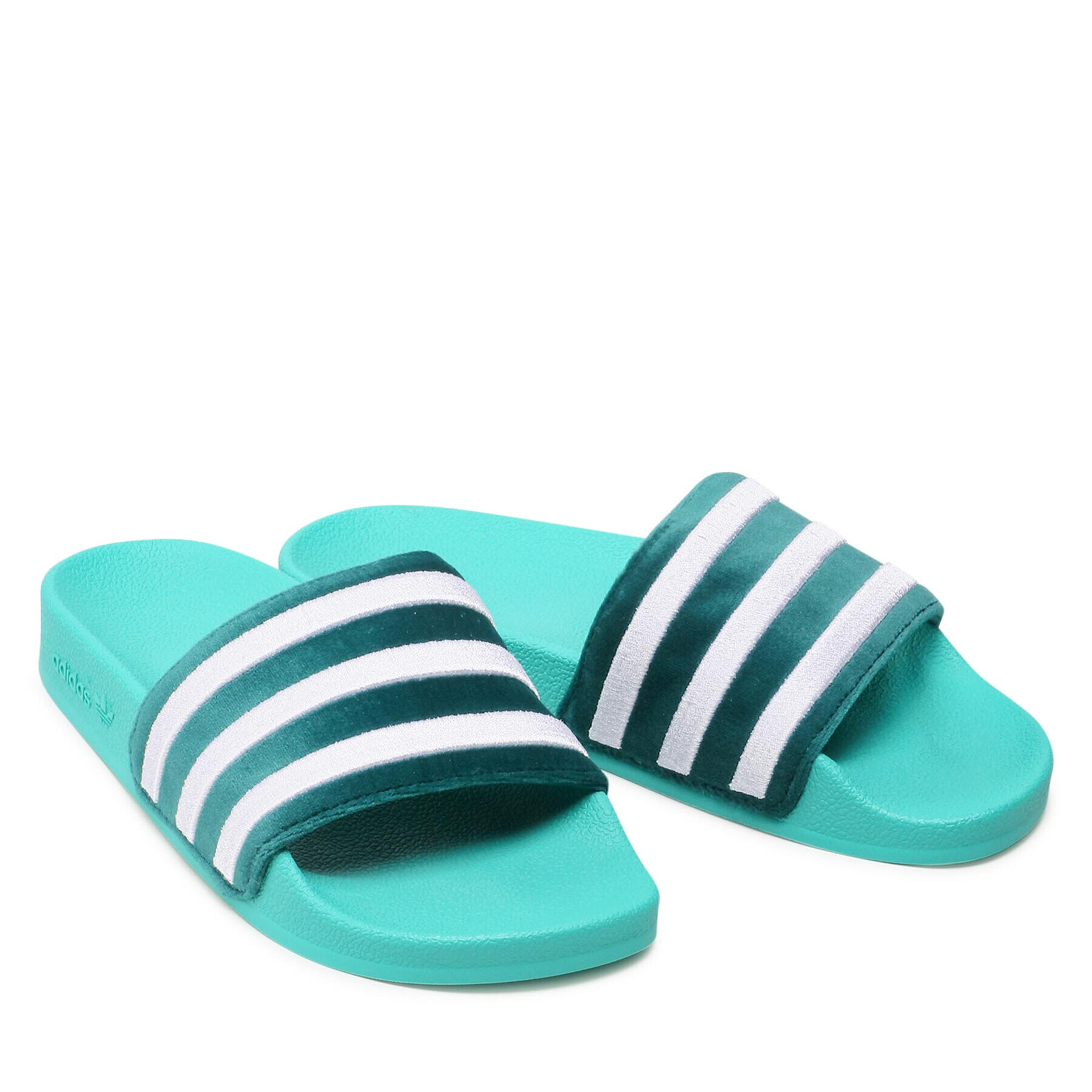 adidas Natikači adilette W GX3371 Zelena - Pepit.si