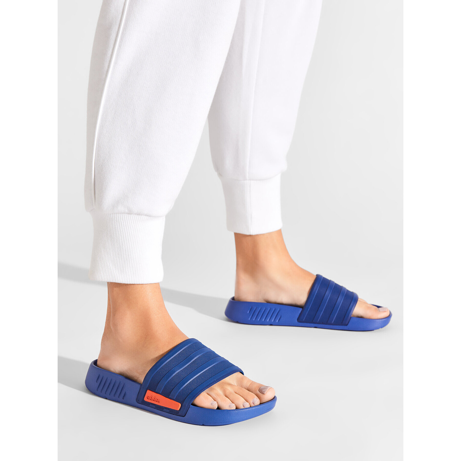 adidas Natikači Racer Tr Slide Modra - Pepit.si