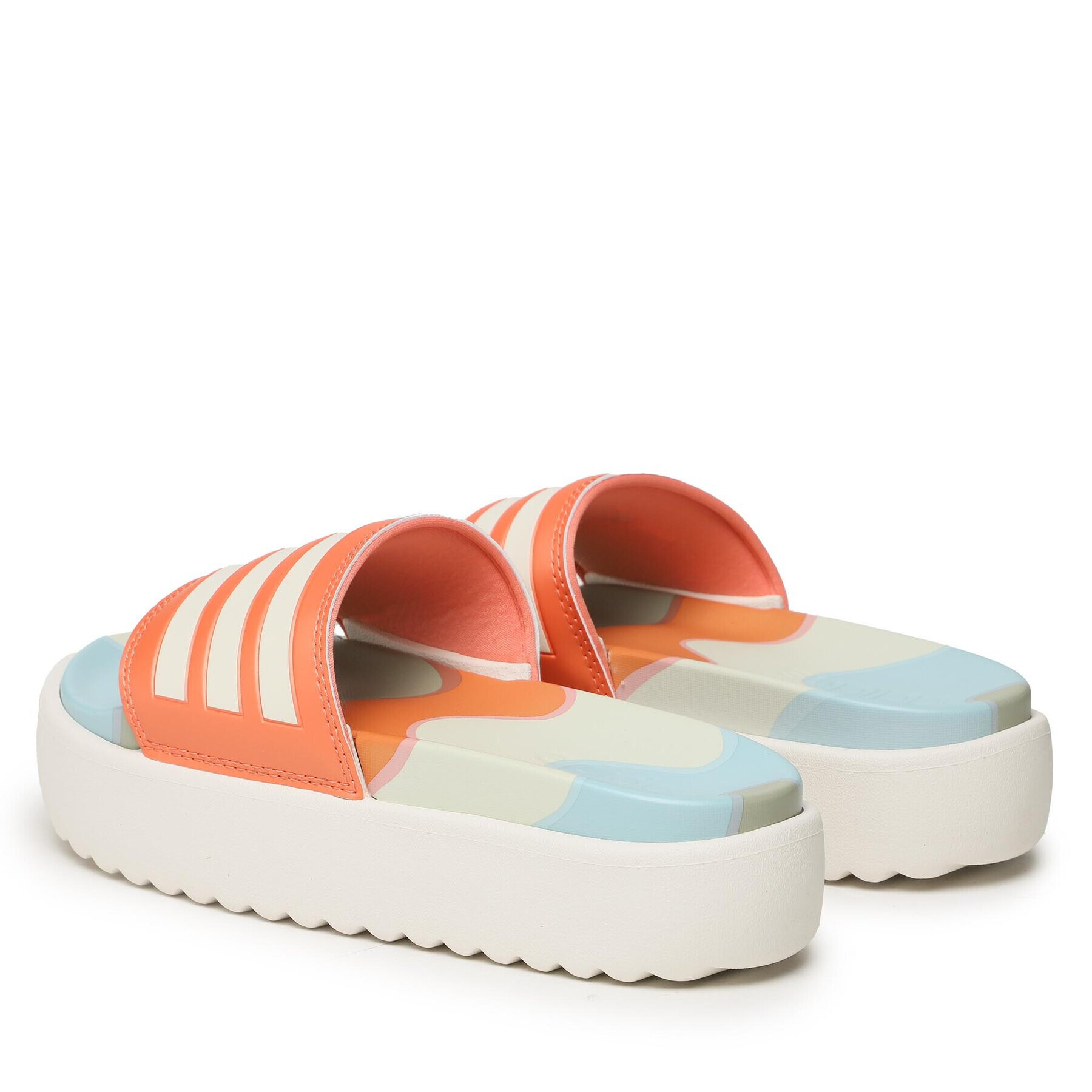 adidas Natikači x Marimekko Aqualette Ocean Clogs HP6730 Bela - Pepit.si