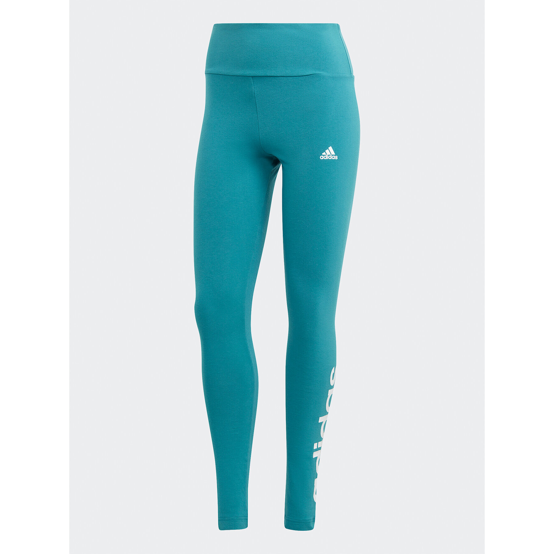 adidas Pajkice ESSENTIALS HIGH-WAISTED LOGO IM2854 Modra Tight Fit - Pepit.si