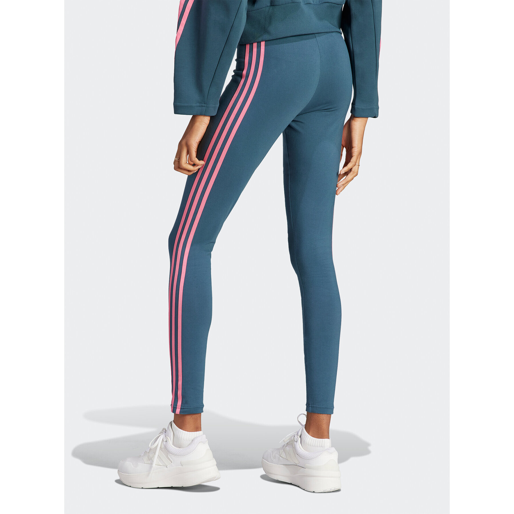 adidas Pajkice Future Icons 3-Stripes Leggings IM2518 Turkizna Regular Fit - Pepit.si