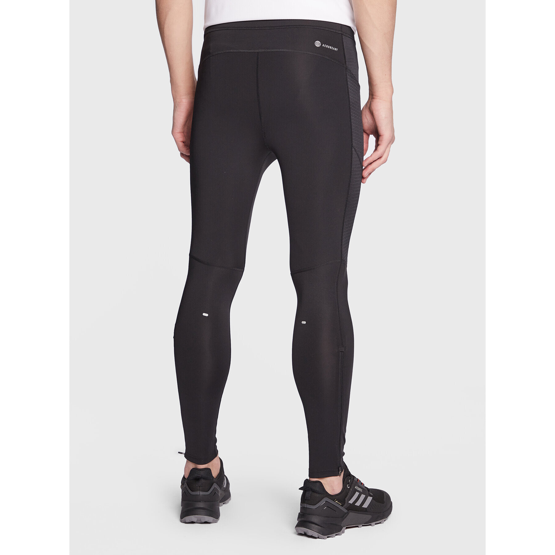 adidas Pajkice Own the Run Leggings HM8444 Črna Fitted Fit - Pepit.si