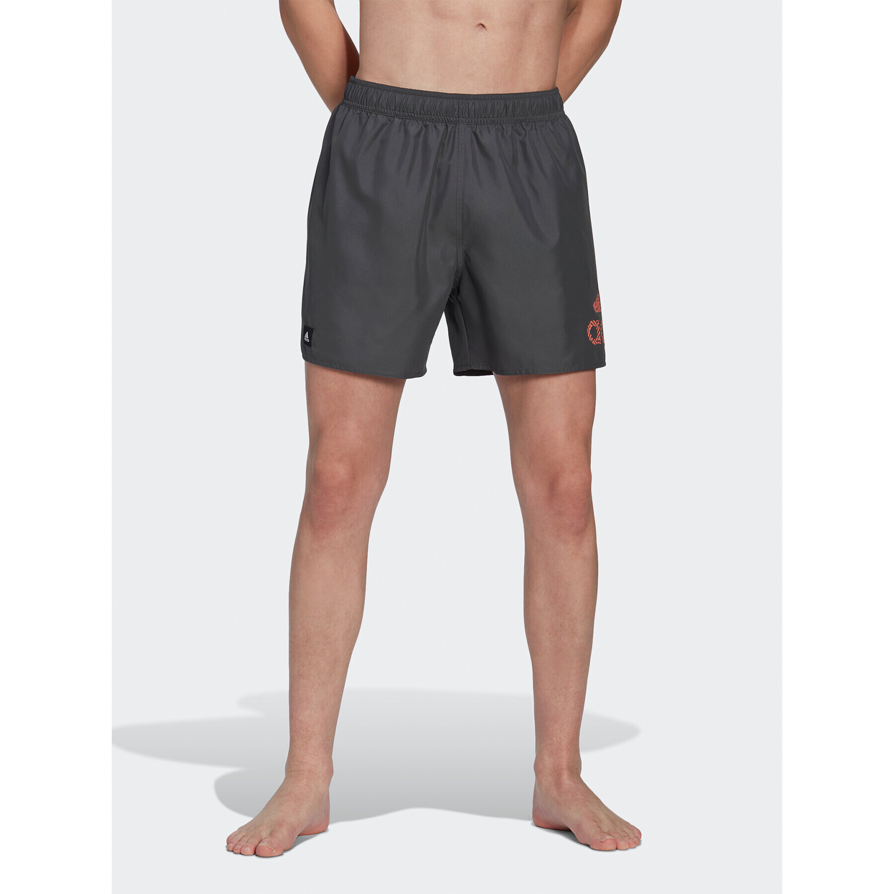 adidas Kopalne hlače CLX Short Length Swim Shorts HT2131 Siva Regular Fit - Pepit.si