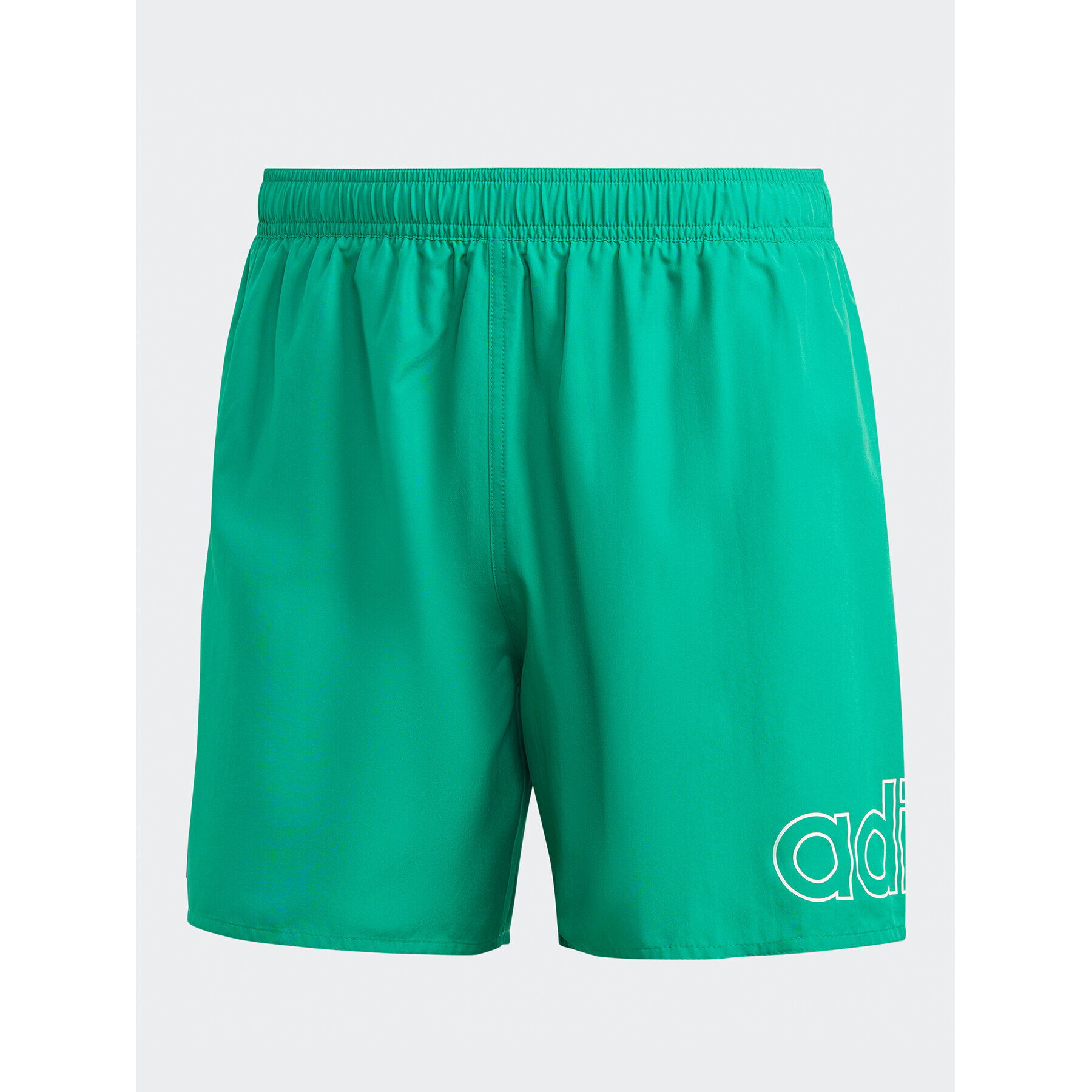 adidas Kopalne hlače Logo CLX Short Length Swim Shorts HT2125 Zelena Regular Fit - Pepit.si