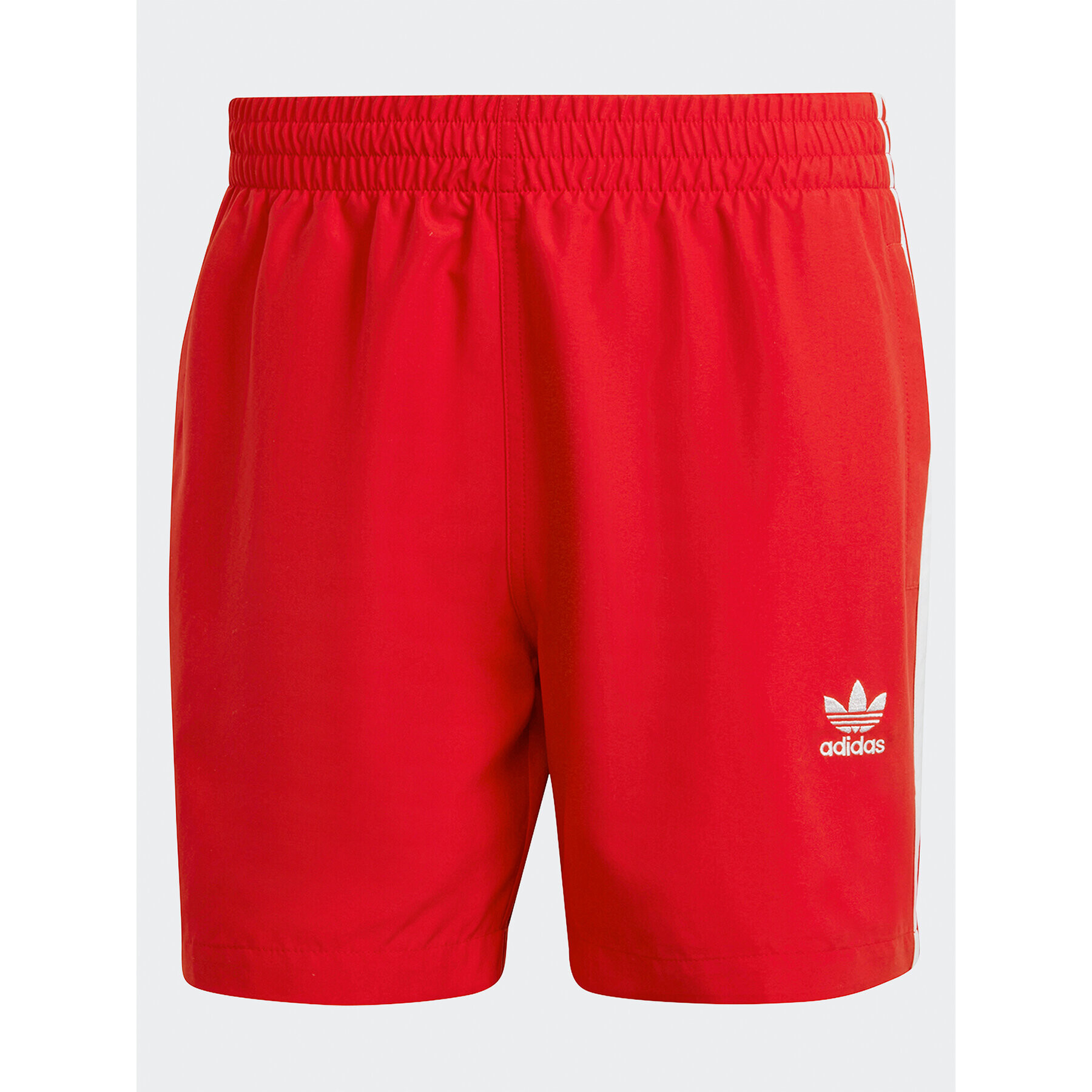 adidas Kopalne hlače Originals Adicolor 3-Stripes Swim Shorts H44768 Rdeča Regular Fit - Pepit.si