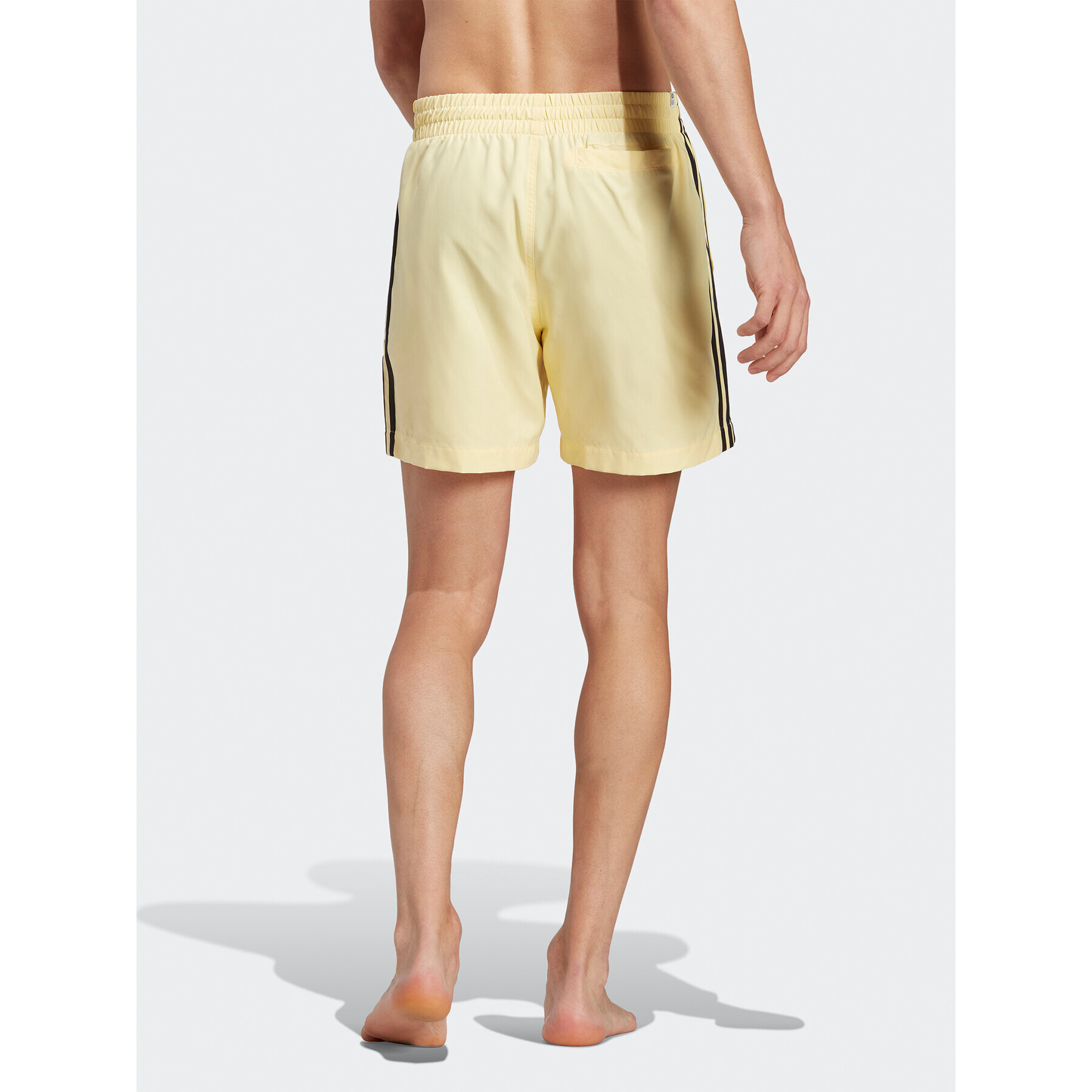 adidas Kopalne hlače Originals Adicolor 3-Stripes Swim Shorts HT4410 Rumena Regular Fit - Pepit.si