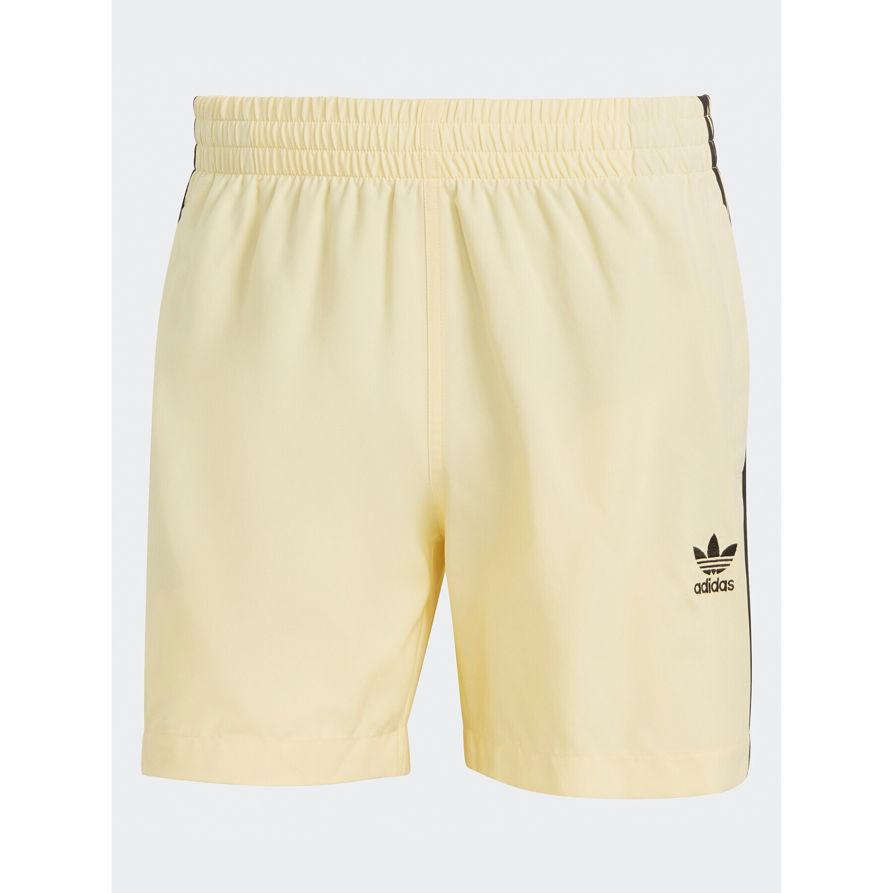 adidas Kopalne hlače Originals Adicolor 3-Stripes Swim Shorts HT4410 Rumena Regular Fit - Pepit.si