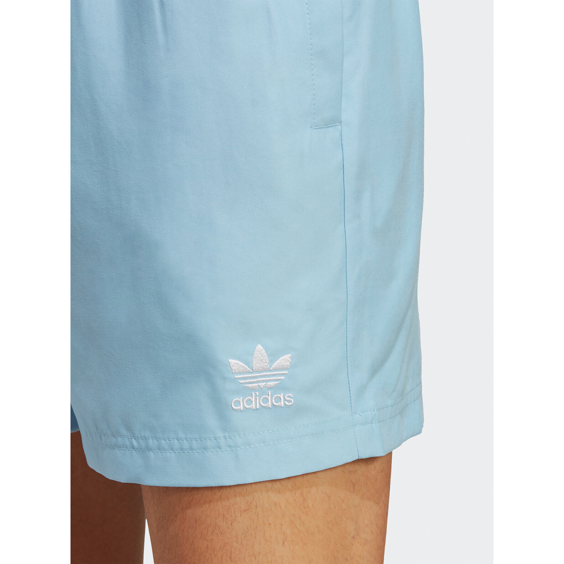 adidas Kopalne hlače Originals Essentials Solid Swim Shorts HT4413 Modra Regular Fit - Pepit.si