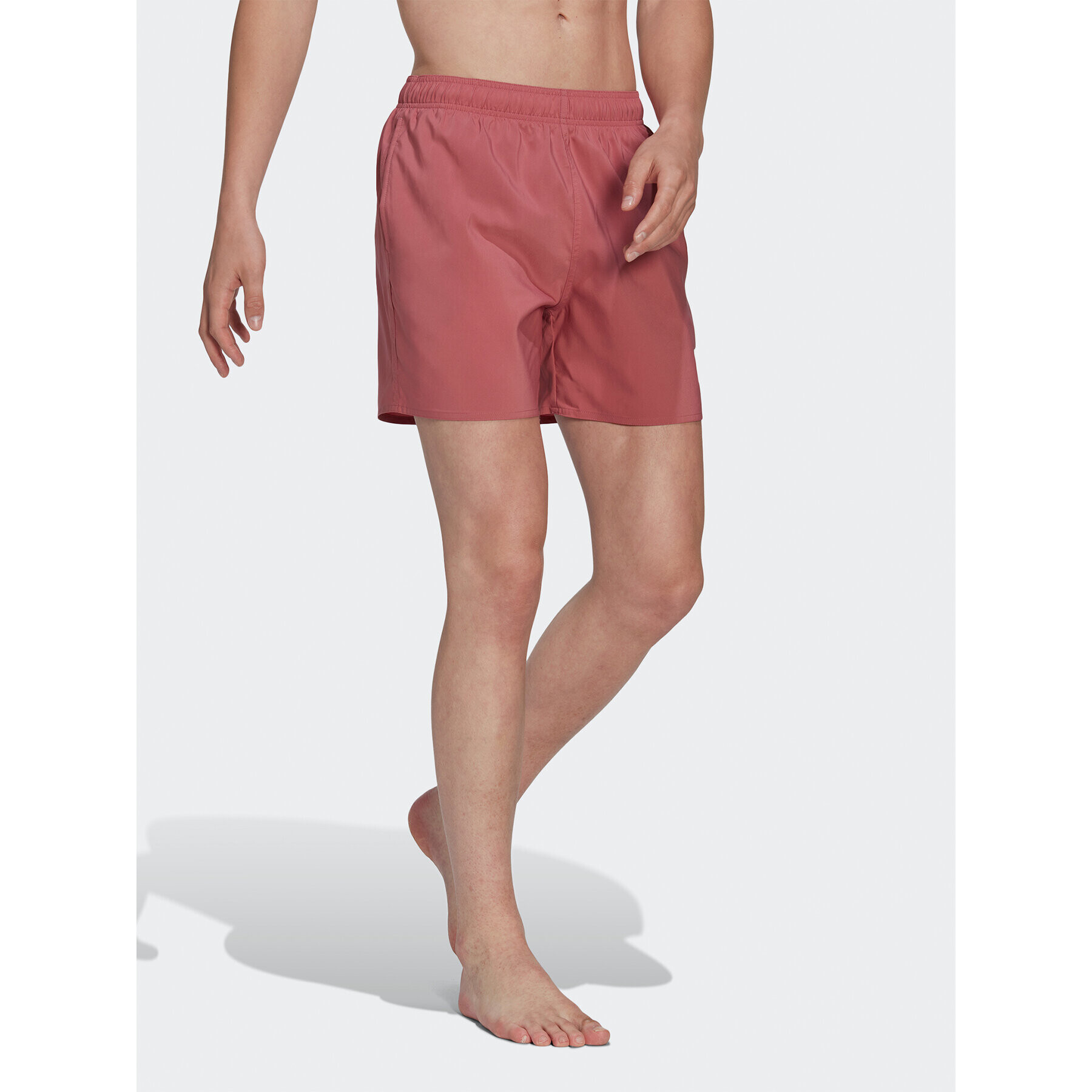 adidas Kopalne hlače Short Length Solid Swim Shorts HT2163 Roza Regular Fit - Pepit.si