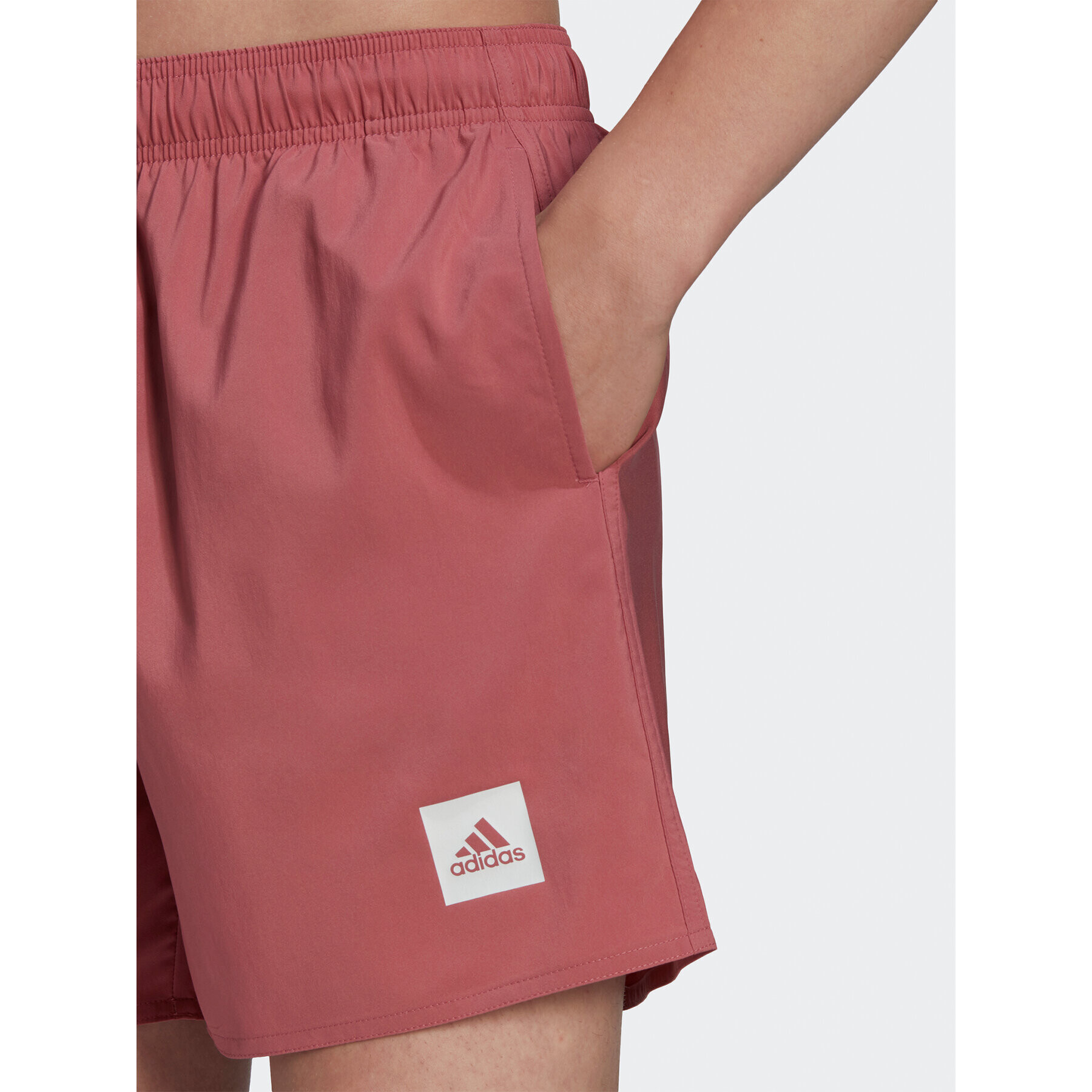 adidas Kopalne hlače Short Length Solid Swim Shorts HT2163 Roza Regular Fit - Pepit.si