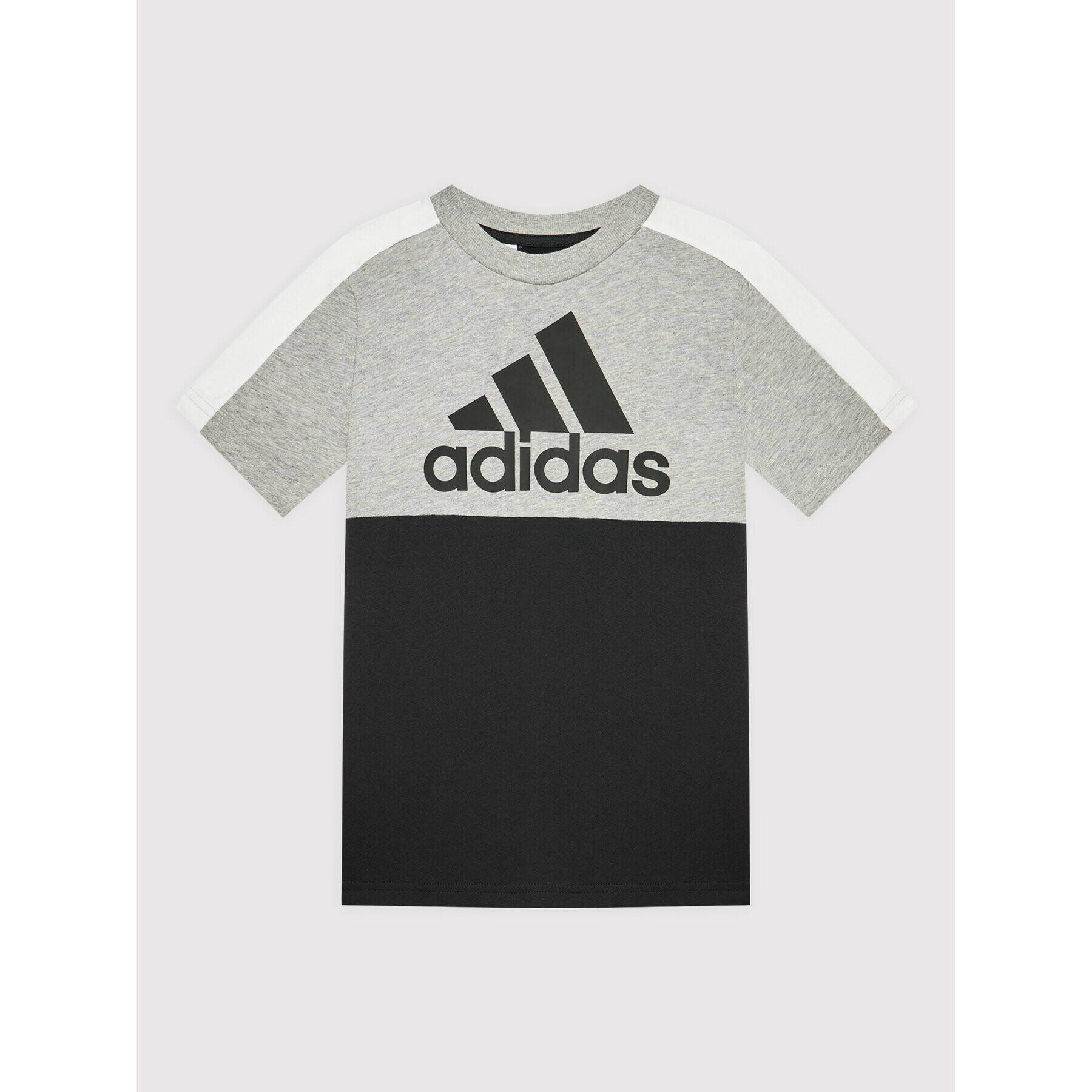 adidas Performance adidas Majica B Cb Logo HC5649 Siva Regular Fit - Pepit.si