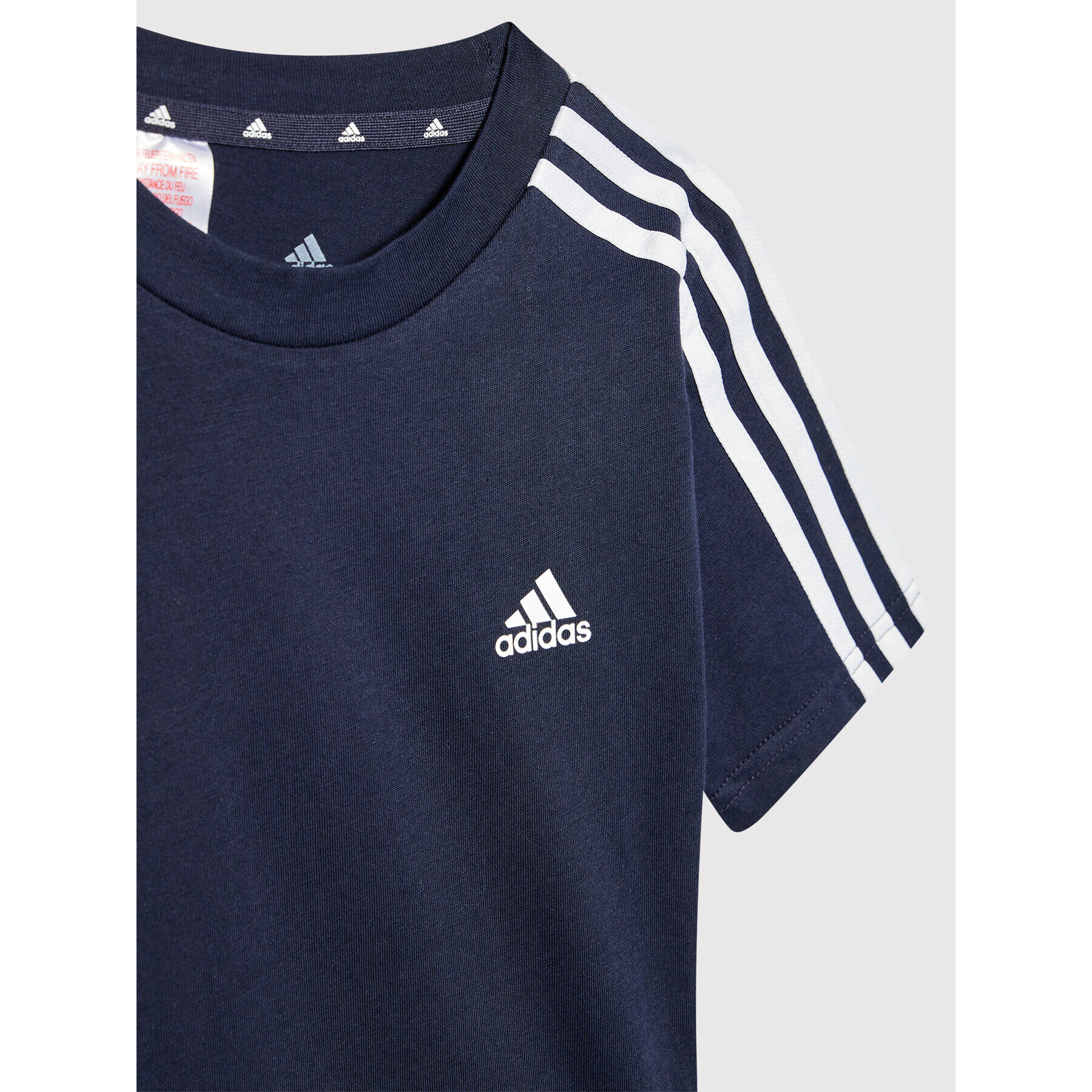 adidas Performance adidas Majica Essentials GS4316 Mornarsko modra Regular Fit - Pepit.si