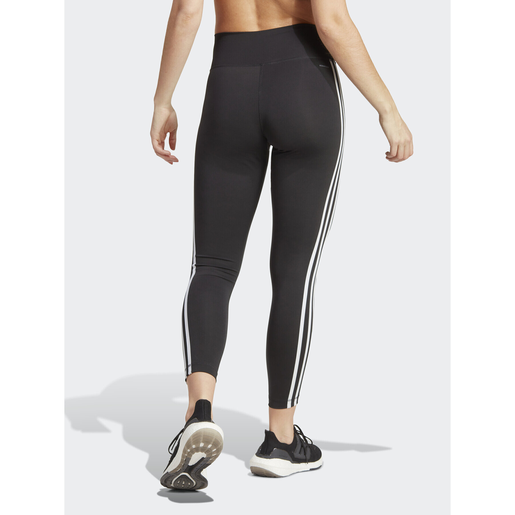 adidas Performance adidas Pajkice Train Essentials 3-Stripes High-Waisted 7/8 Leggings HT5438 Črna - Pepit.si