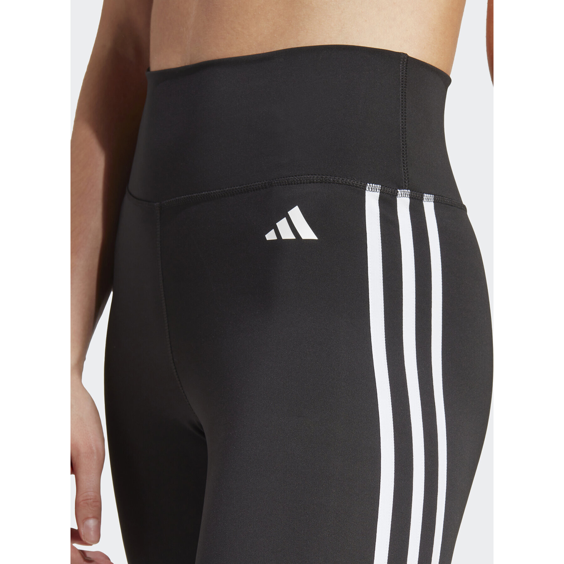 adidas Performance adidas Pajkice Train Essentials 3-Stripes High-Waisted 7/8 Leggings HT5438 Črna - Pepit.si