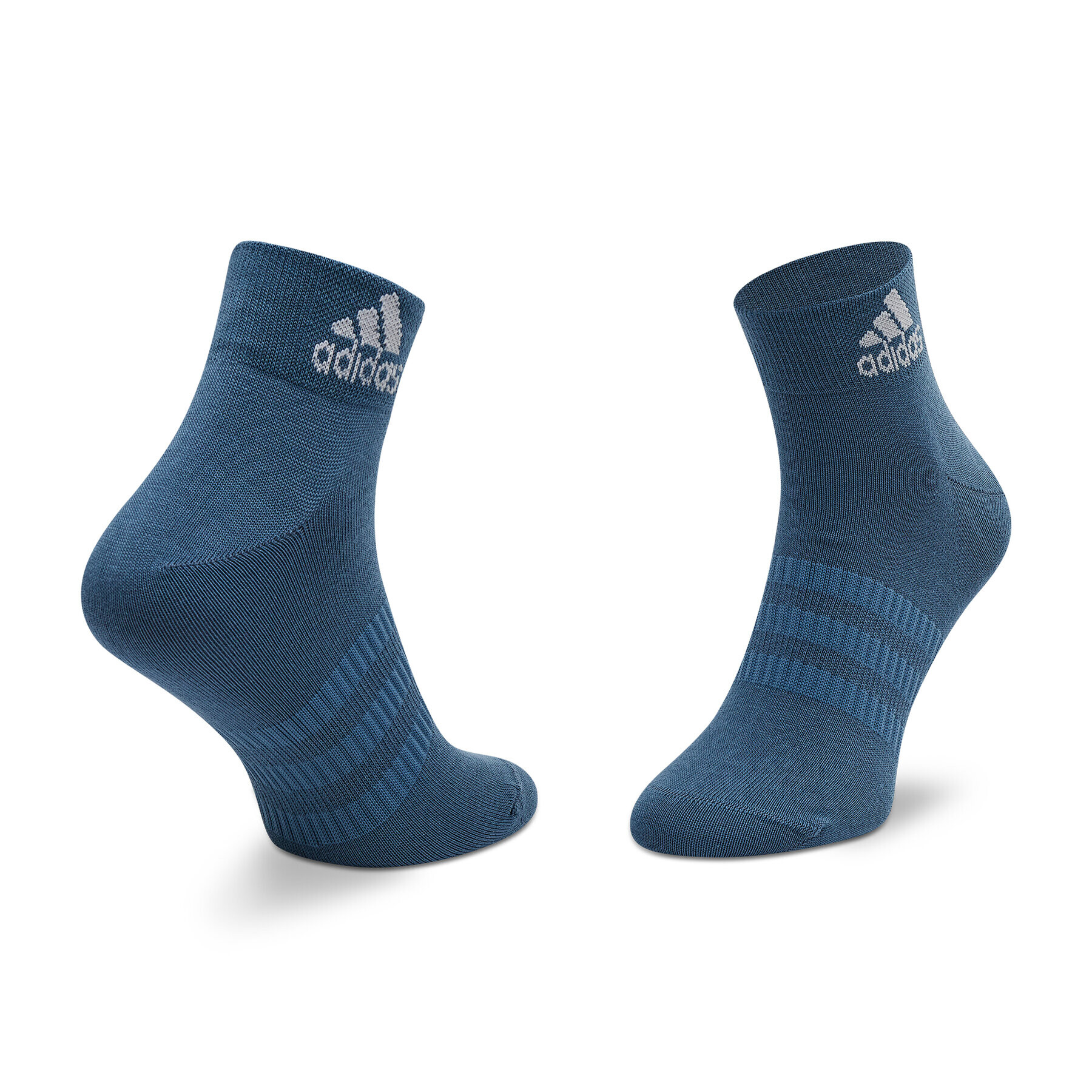 adidas Performance adidas Set 3 parov unisex visokih nogavic 3-Stripes Cushioned Crew HE4998 Modra - Pepit.si