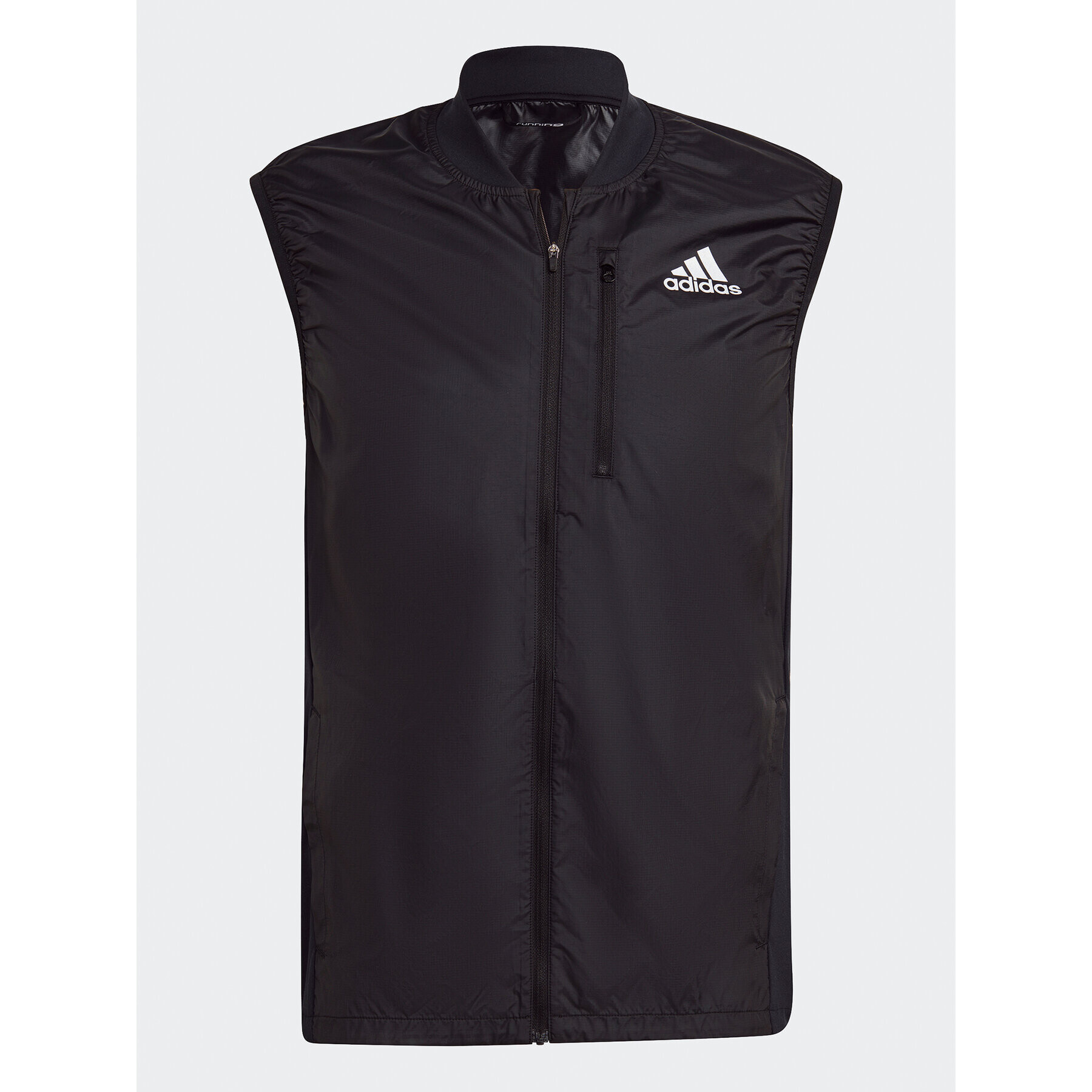 adidas Telovnik Own The Run Vest HL3926 Črna Slim Fit - Pepit.si