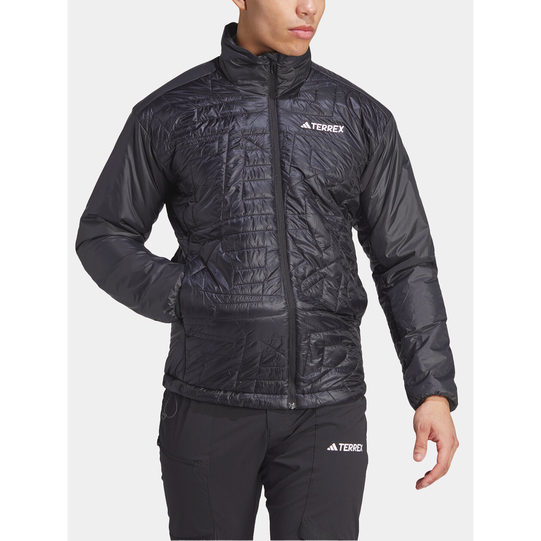 adidas Pohodna jakna Terrex Xperior Varilite PrimaLoft IB4237 Črna Regular Fit - Pepit.si