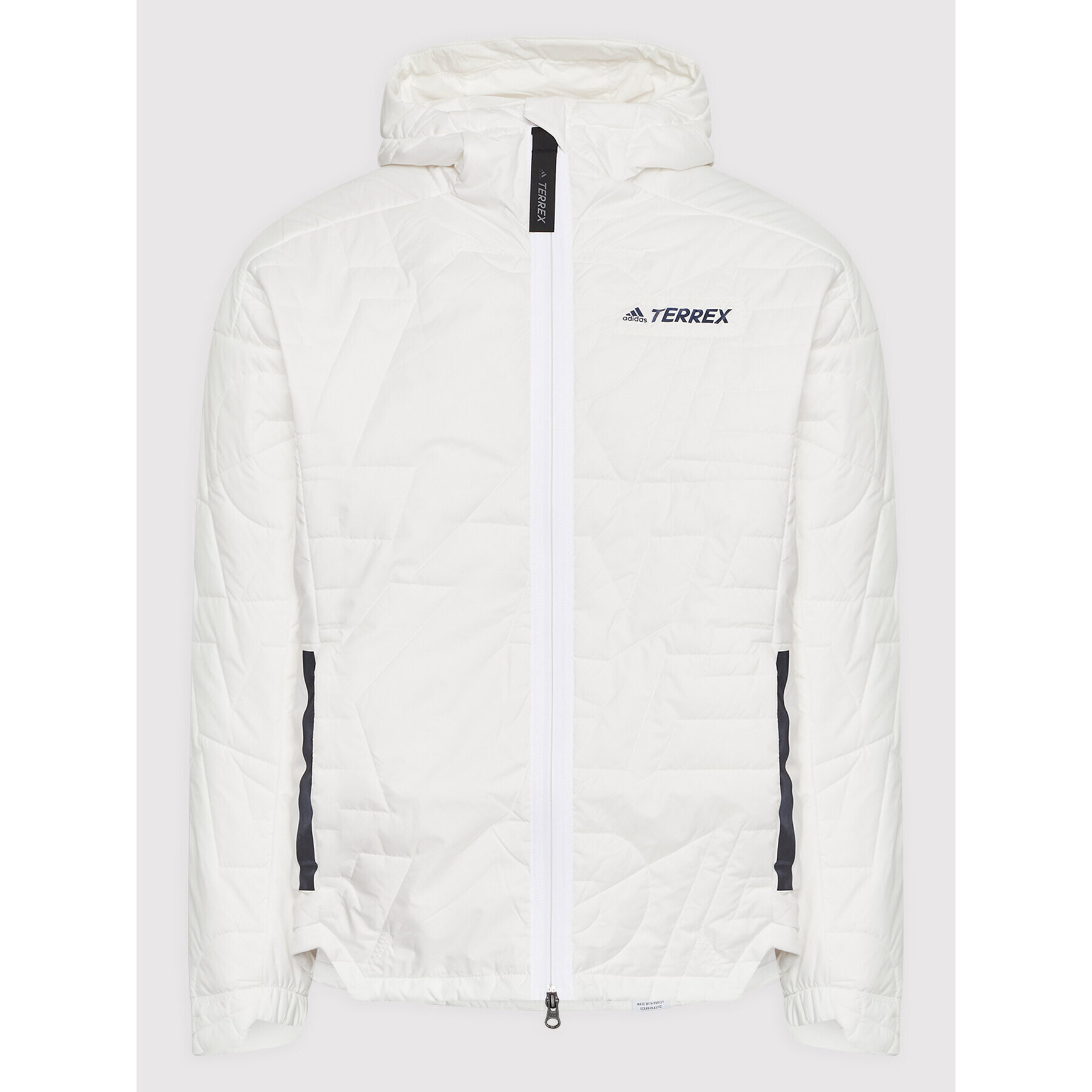 adidas Puhovka Terrex Myshelter Primaloft GQ3697 Écru Regular Fit - Pepit.si