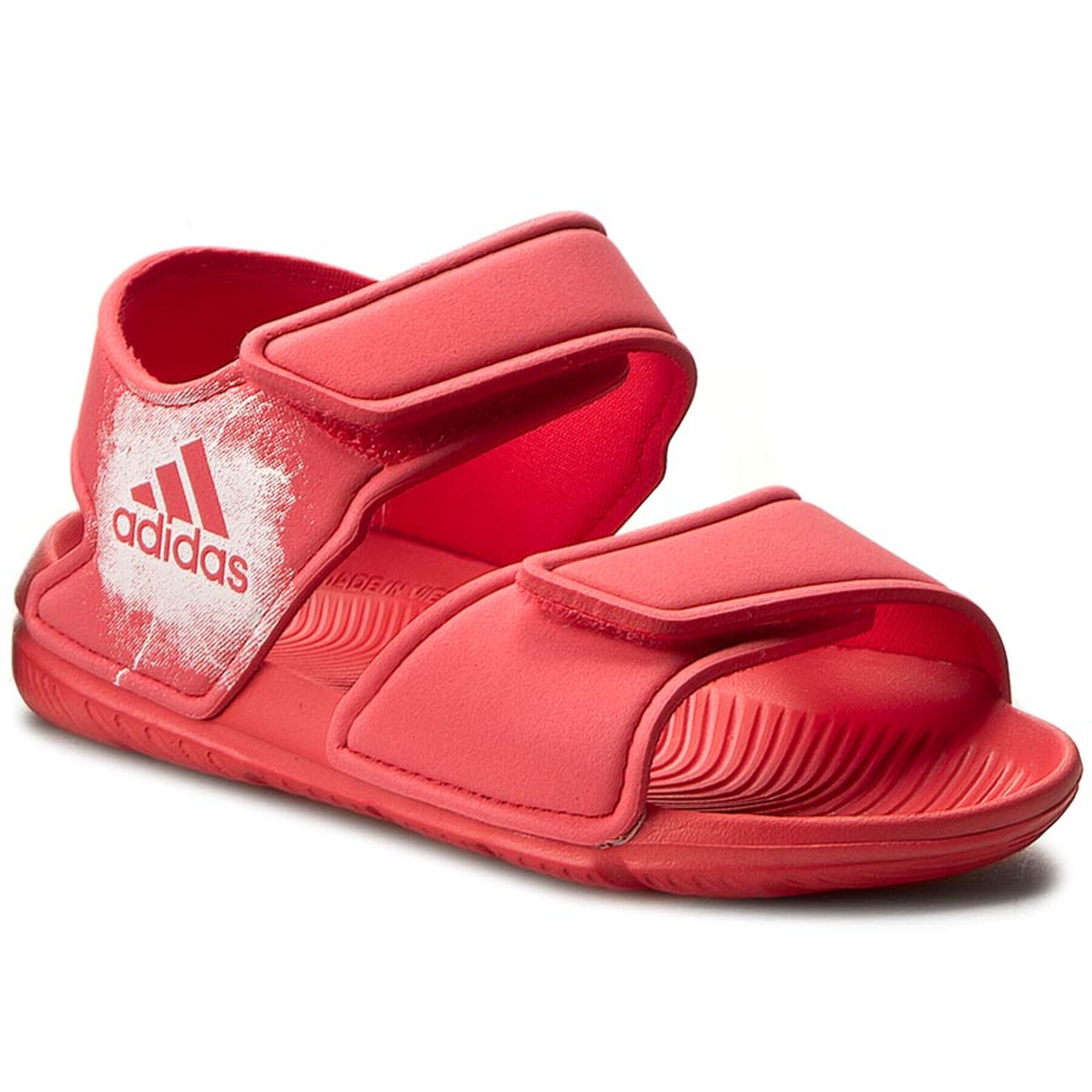 adidas Sandali AltaSwim C BA7849 Rdeča - Pepit.si