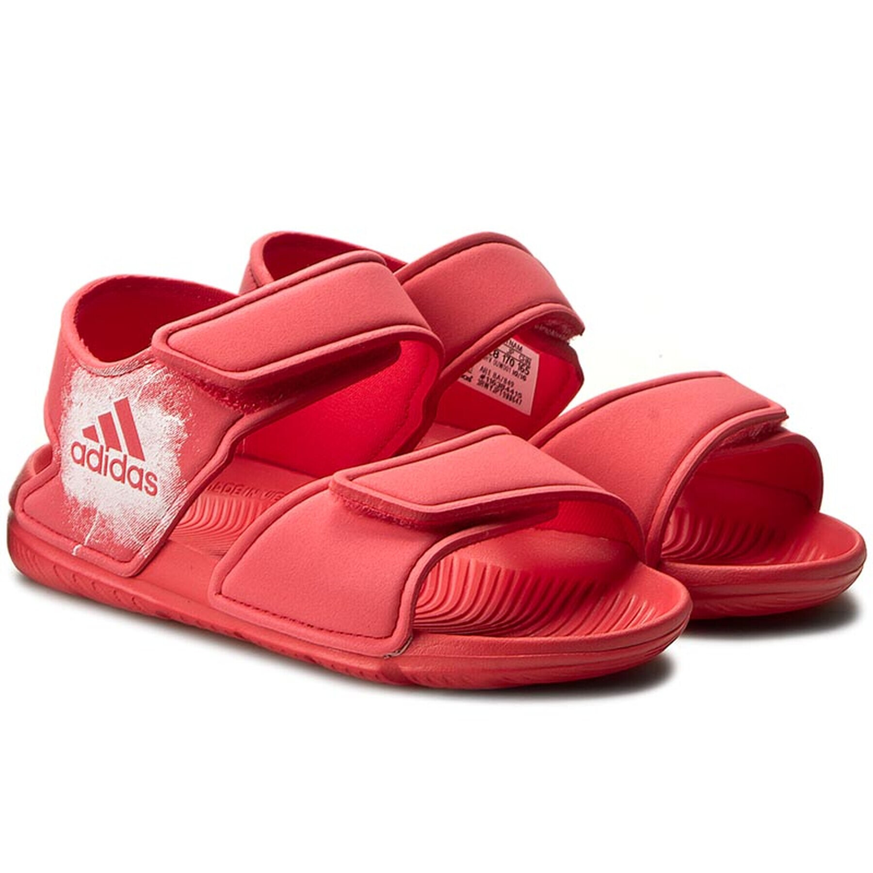 adidas Sandali AltaSwim C BA7849 Rdeča - Pepit.si