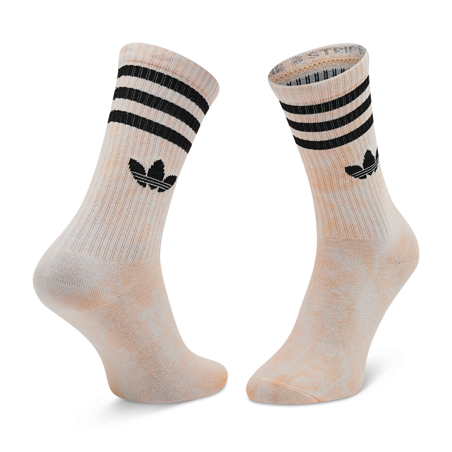 adidas Set 2 parov nisex visokih nogavic u Tie Dye Sock HA4676 Roza - Pepit.si