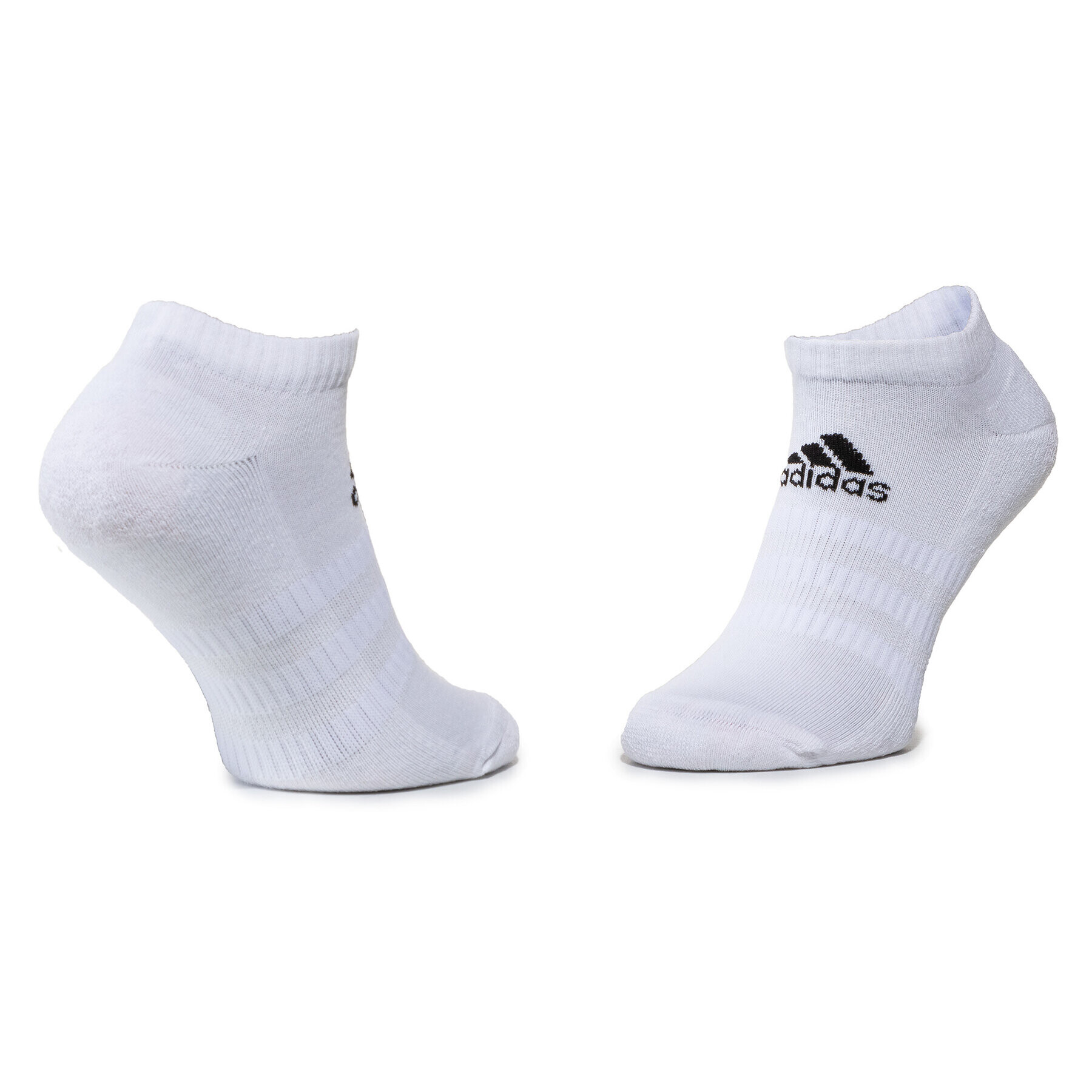 adidas Set 6 parov unisex nizkih nogavic Cush Low 6Pp DZ9380 Črna - Pepit.si