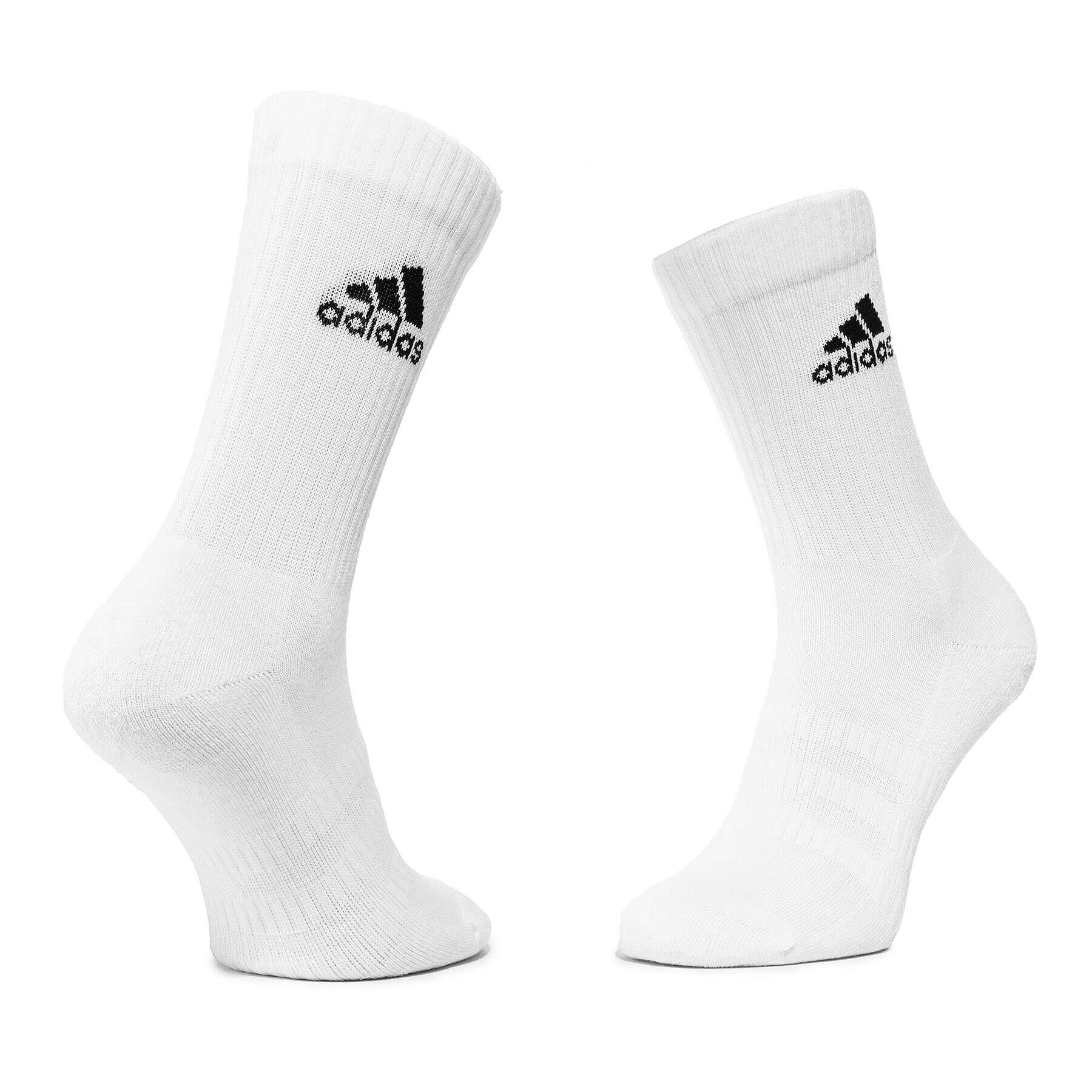 adidas Performance adidas Set 6 parov unisex visokih nogavic Cush Crw 6Pp DZ9353 Bela - Pepit.si