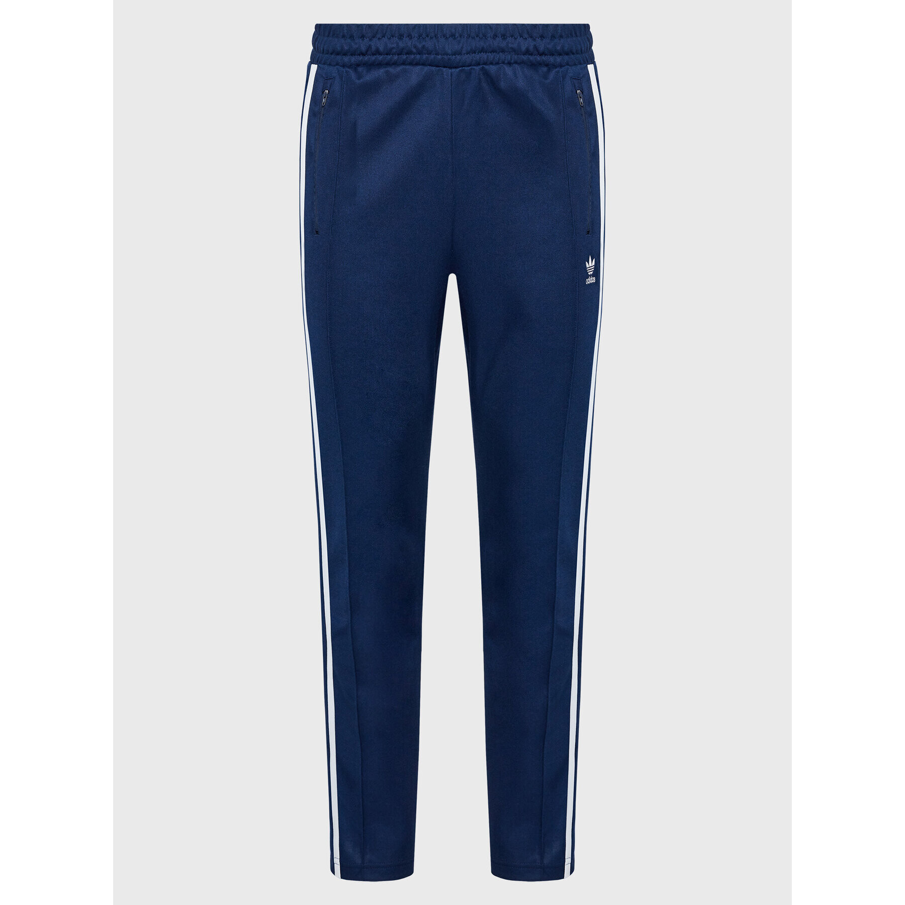 adidas Spodnji del trenirke adicolor Classics Beckenbauer Primeblue HK7372 Mornarsko modra Regular Fit - Pepit.si