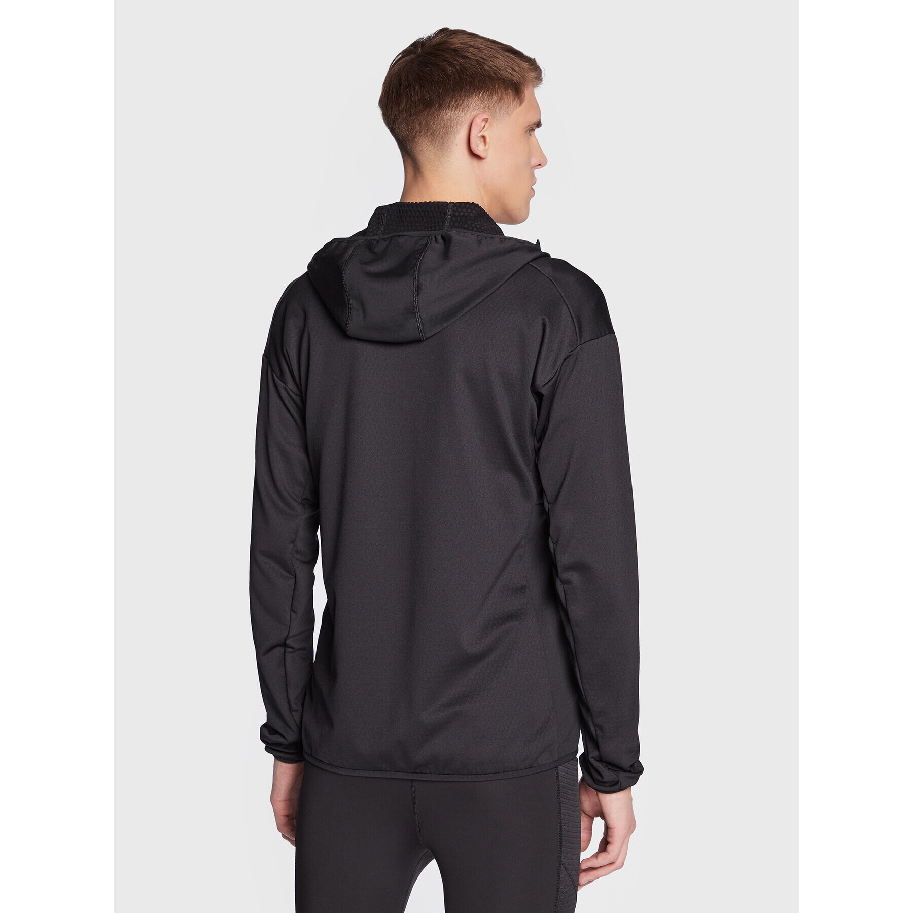 adidas Športna jopa Terrex Fleece Lite GI7313 Črna Regular Fit - Pepit.si