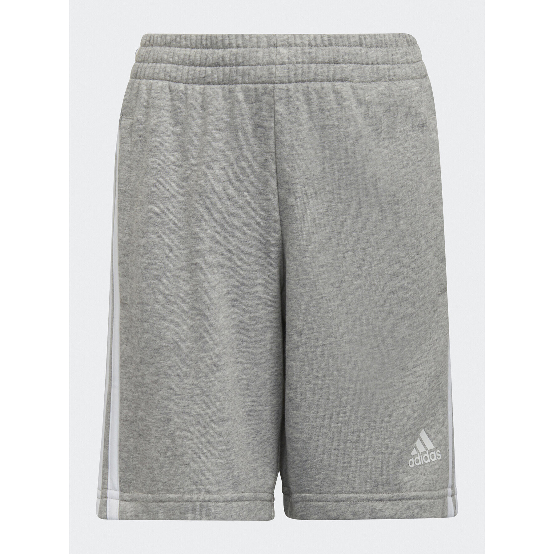 adidas Športne kratke hlače Essentials 3-Stripes Shorts HF1901 Siva Regular Fit - Pepit.si