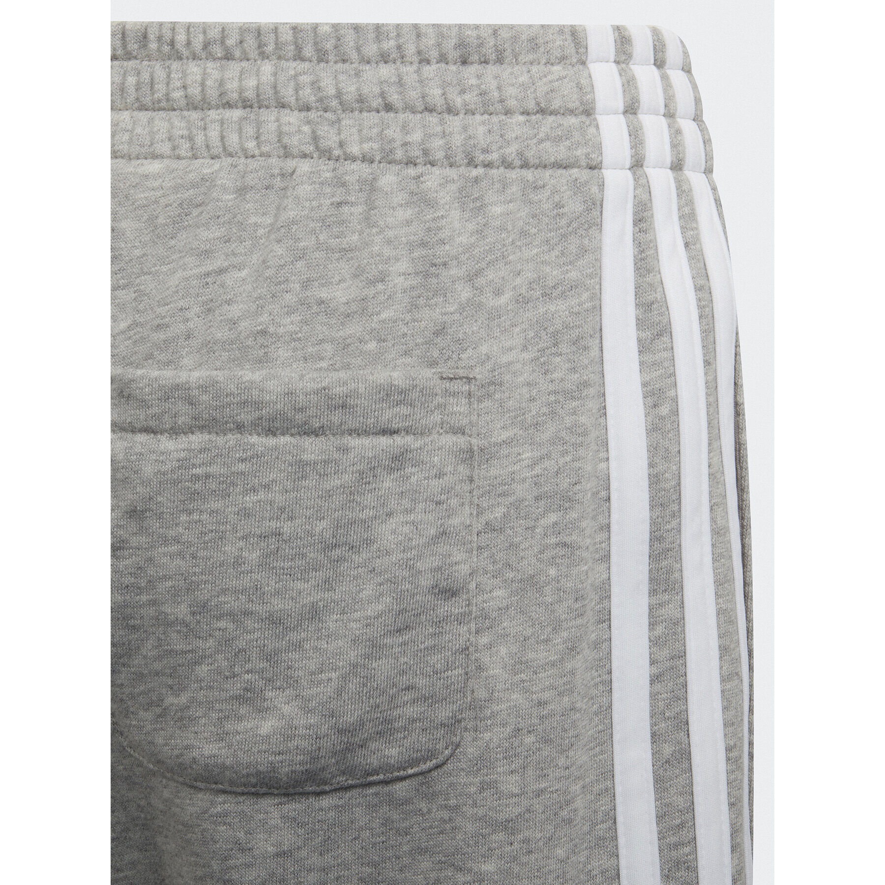 adidas Športne kratke hlače Essentials 3-Stripes Shorts HF1901 Siva Regular Fit - Pepit.si