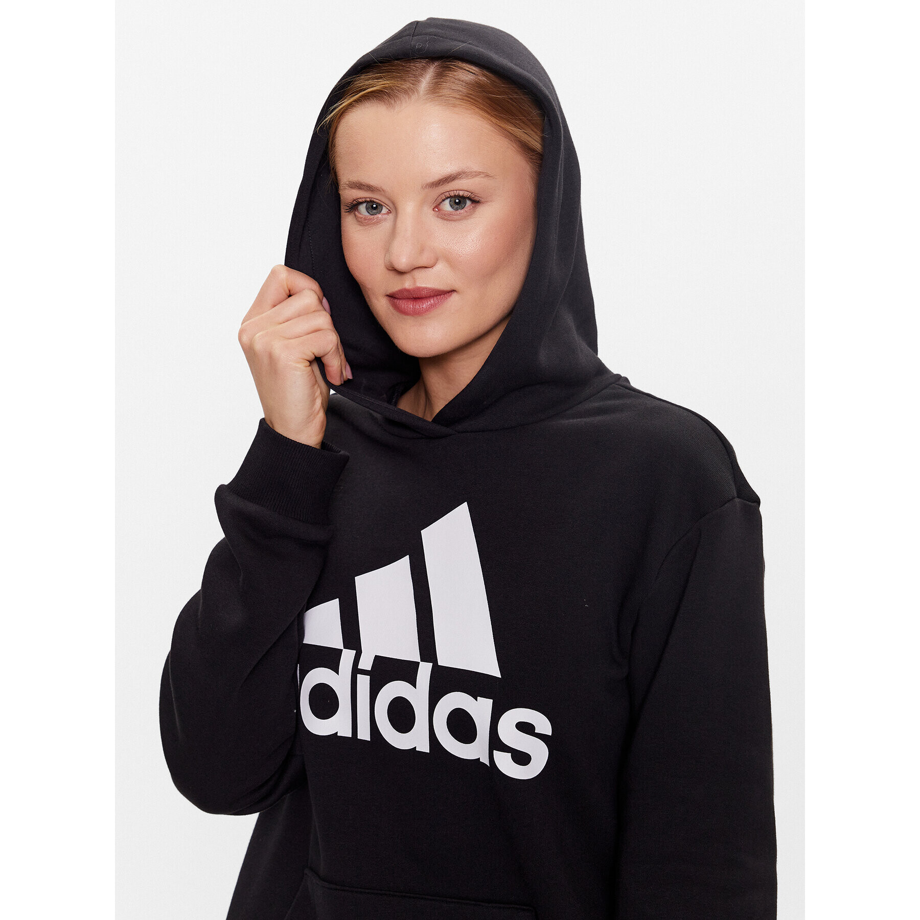 adidas Jopa HZ5804 Črna Loose Fit - Pepit.si