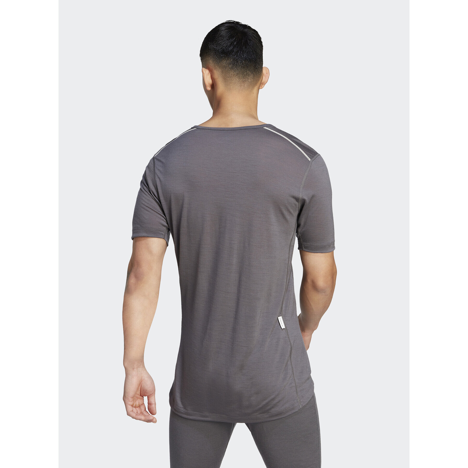 adidas Termo aktivno perilo gornje Xperior Merino 150 HZ8552 Siva Slim Fit - Pepit.si