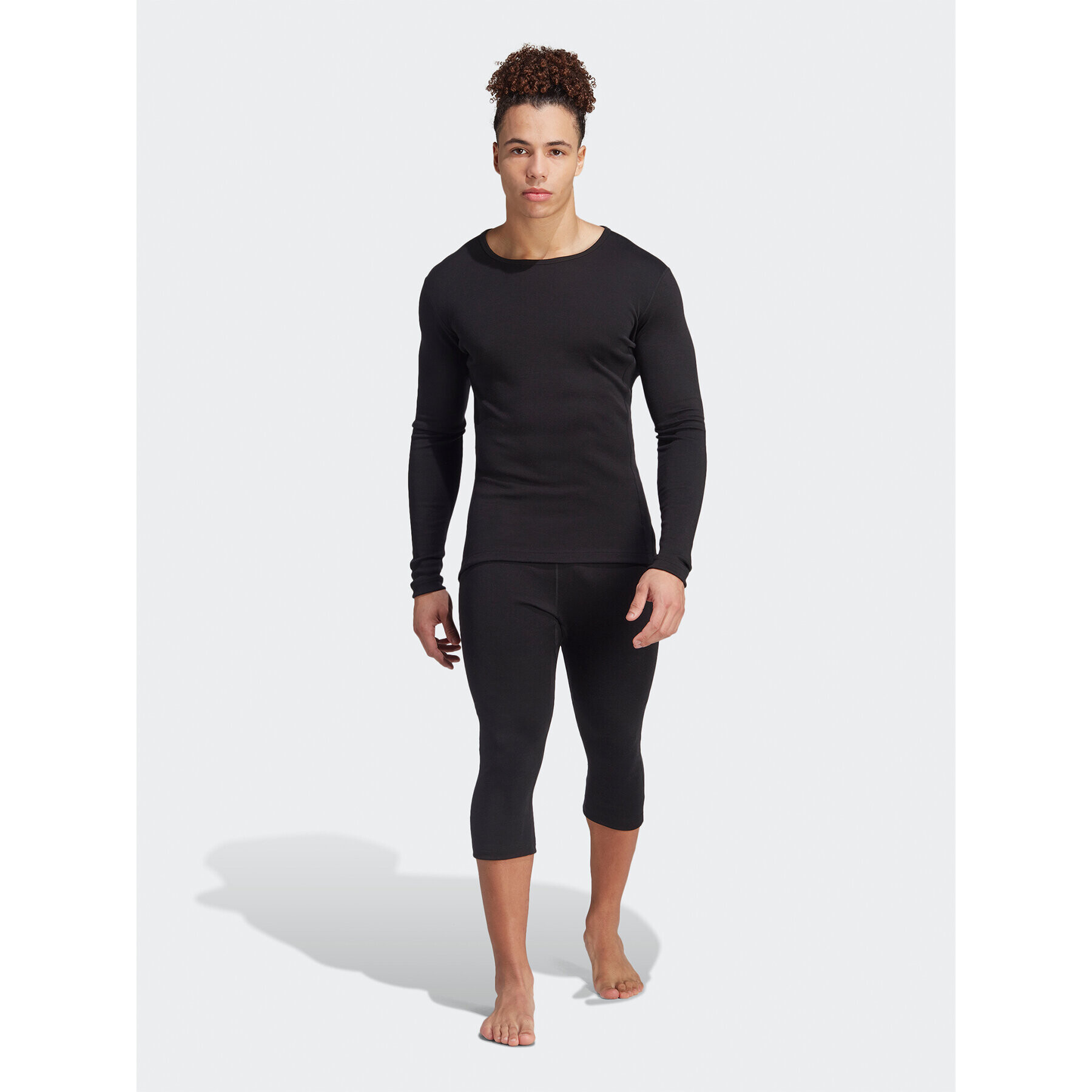 adidas Termo aktivno perilo spodnje Xperior Merino 260 HZ8539 Črna Slim Fit - Pepit.si