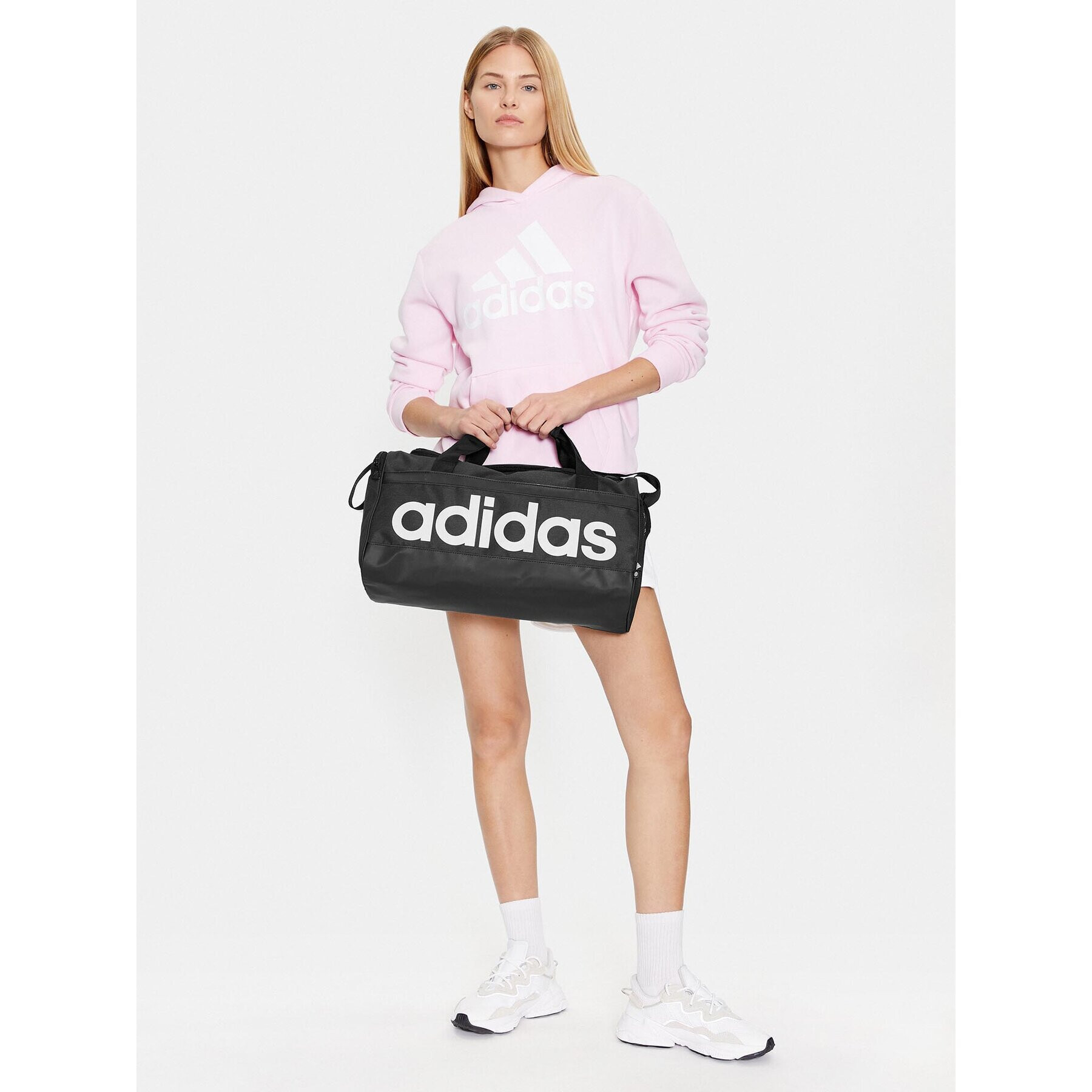 adidas Torbica Linear Duffel S HT4742 Črna - Pepit.si