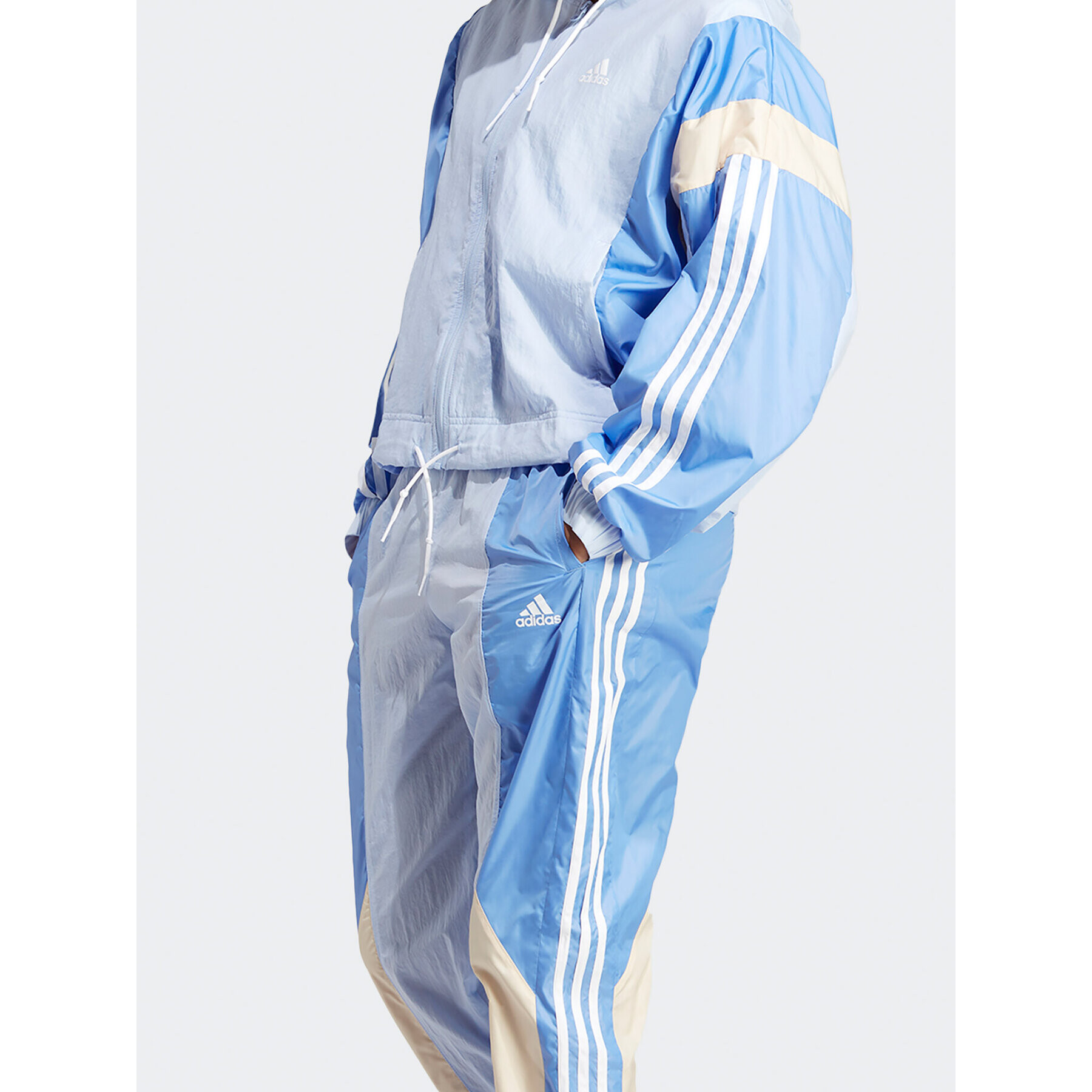 adidas Trenirka Gametime Tracksuit IC0417 Modra Regular Fit - Pepit.si