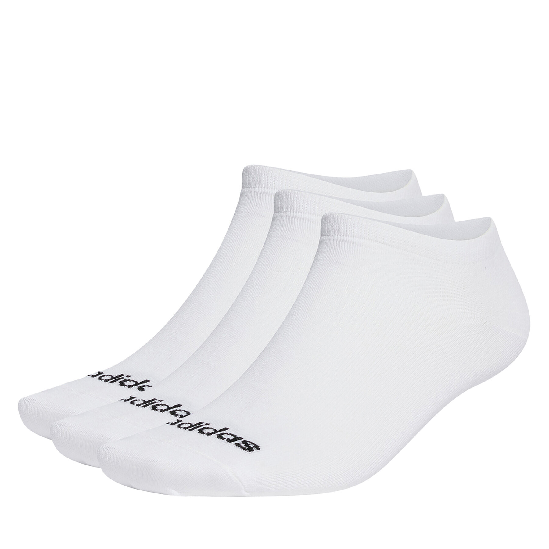 adidas Unisex stopalke Thin Linear Low-Cut Socks 3 Pairs HT3447 Bela - Pepit.si