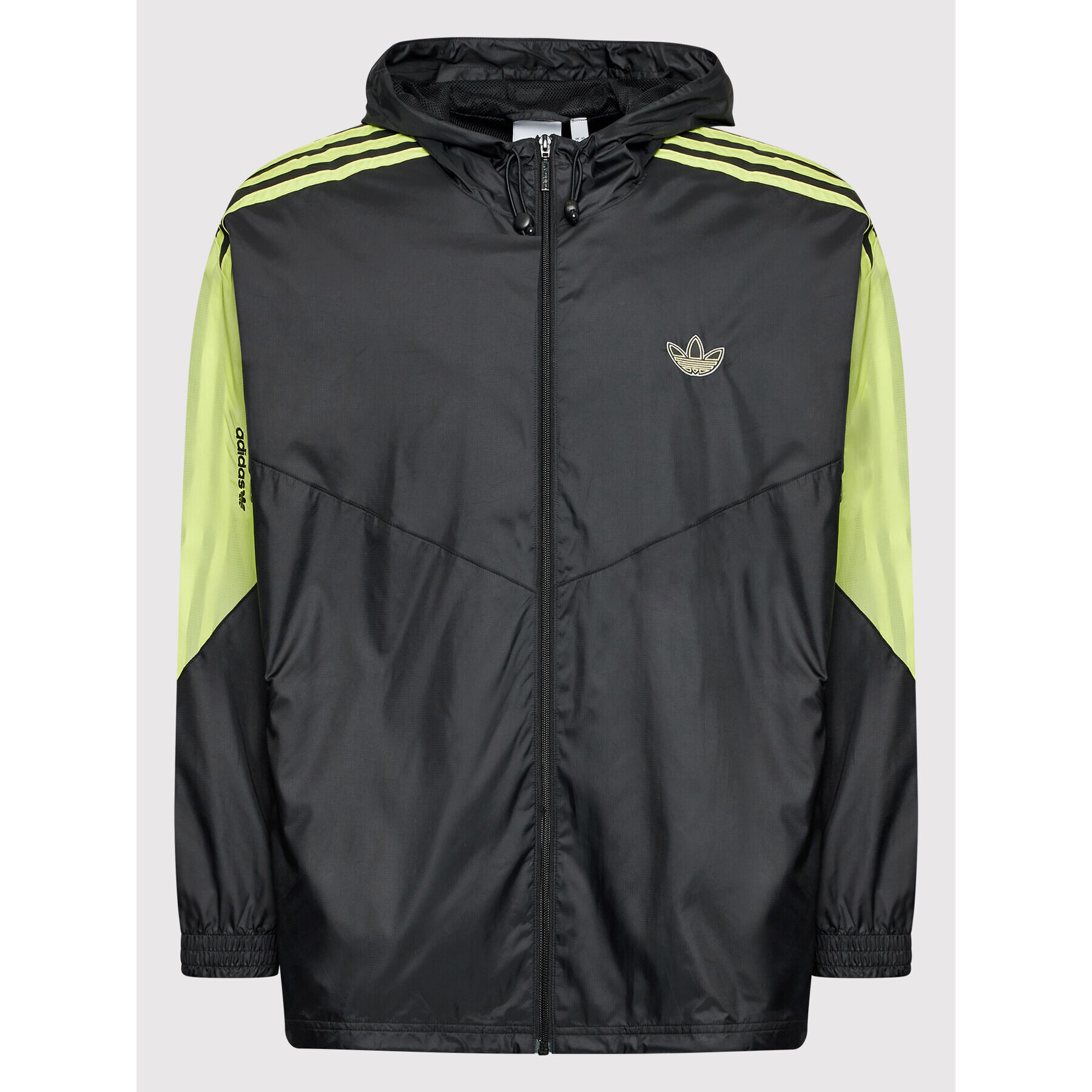 adidas Vetrovka Sprt Lightning HE4710 Črna Regular Fit - Pepit.si