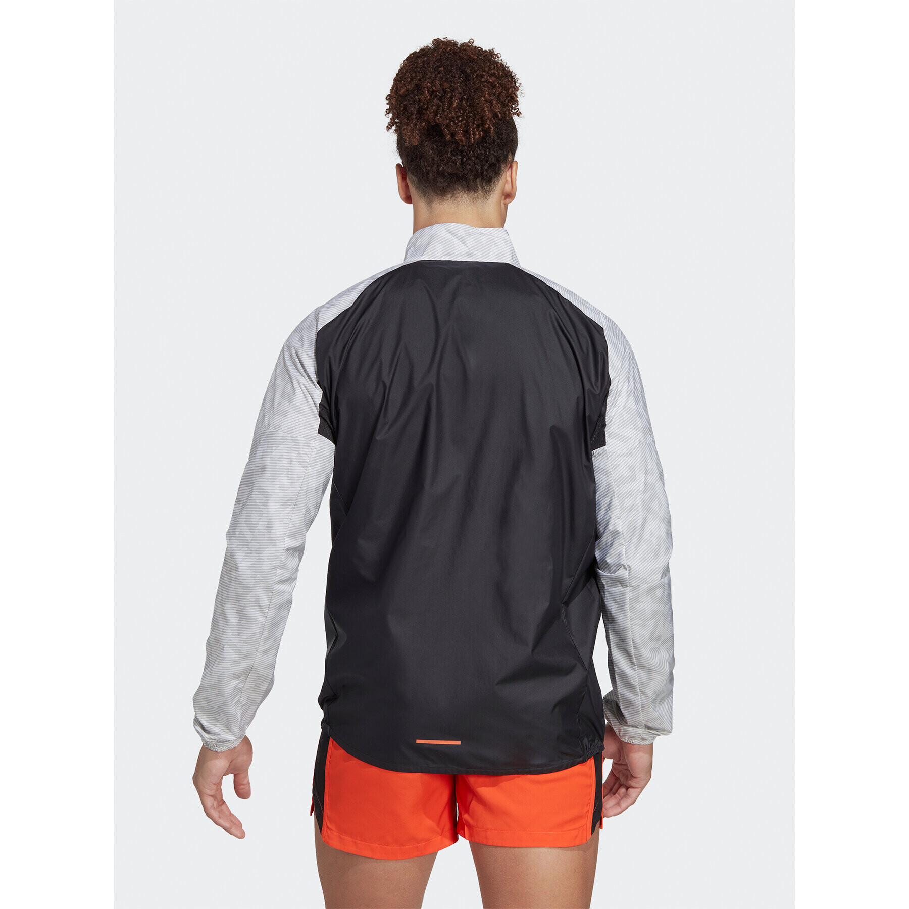 adidas Vetrovka Terrex Trail Running Windbreaker HZ1299 Siva Regular Fit - Pepit.si