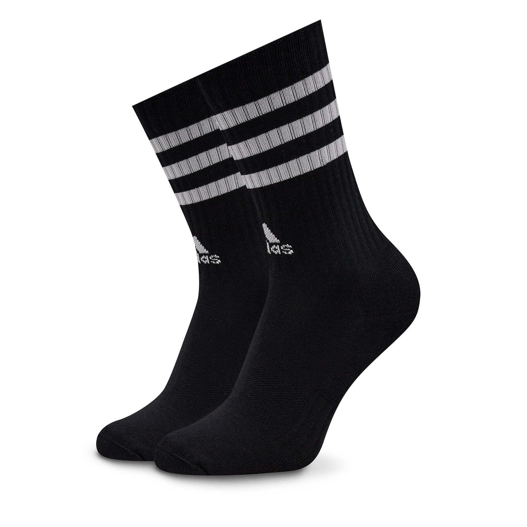 adidas Visoke nogavice Unisex 3-Stripes Cushioned Crew Socks 3 Pairs IC1323 Siva - Pepit.si