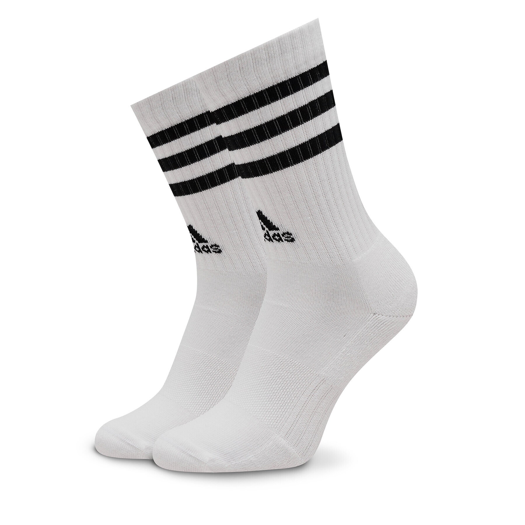 adidas Visoke nogavice Unisex 3-Stripes Cushioned Crew Socks 3 Pairs IC1323 Siva - Pepit.si