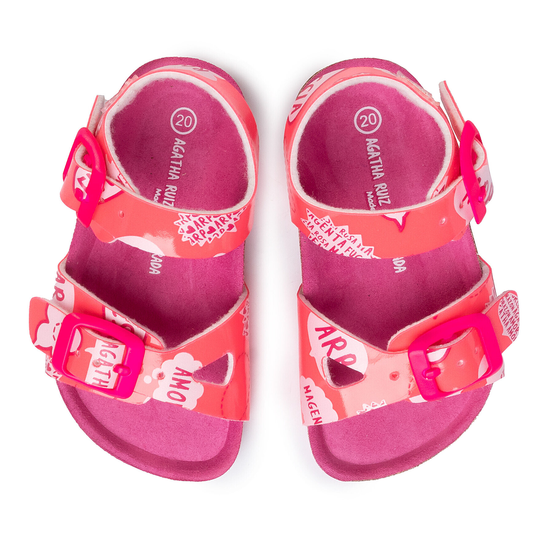 Agatha Ruiz de la Prada Sandali 202987 M Roza - Pepit.si