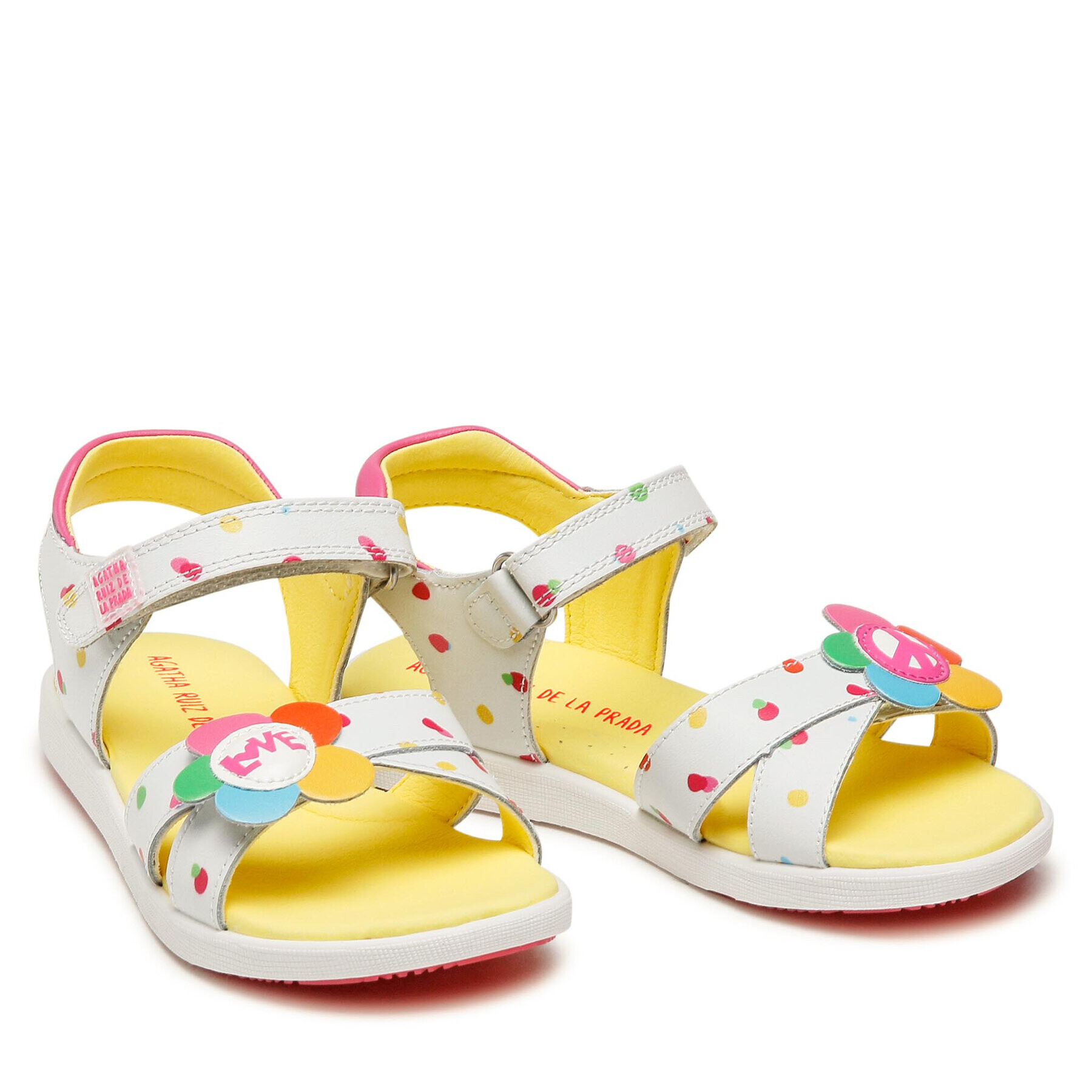 Agatha Ruiz de la Prada Sandali 222935-C S Bela - Pepit.si