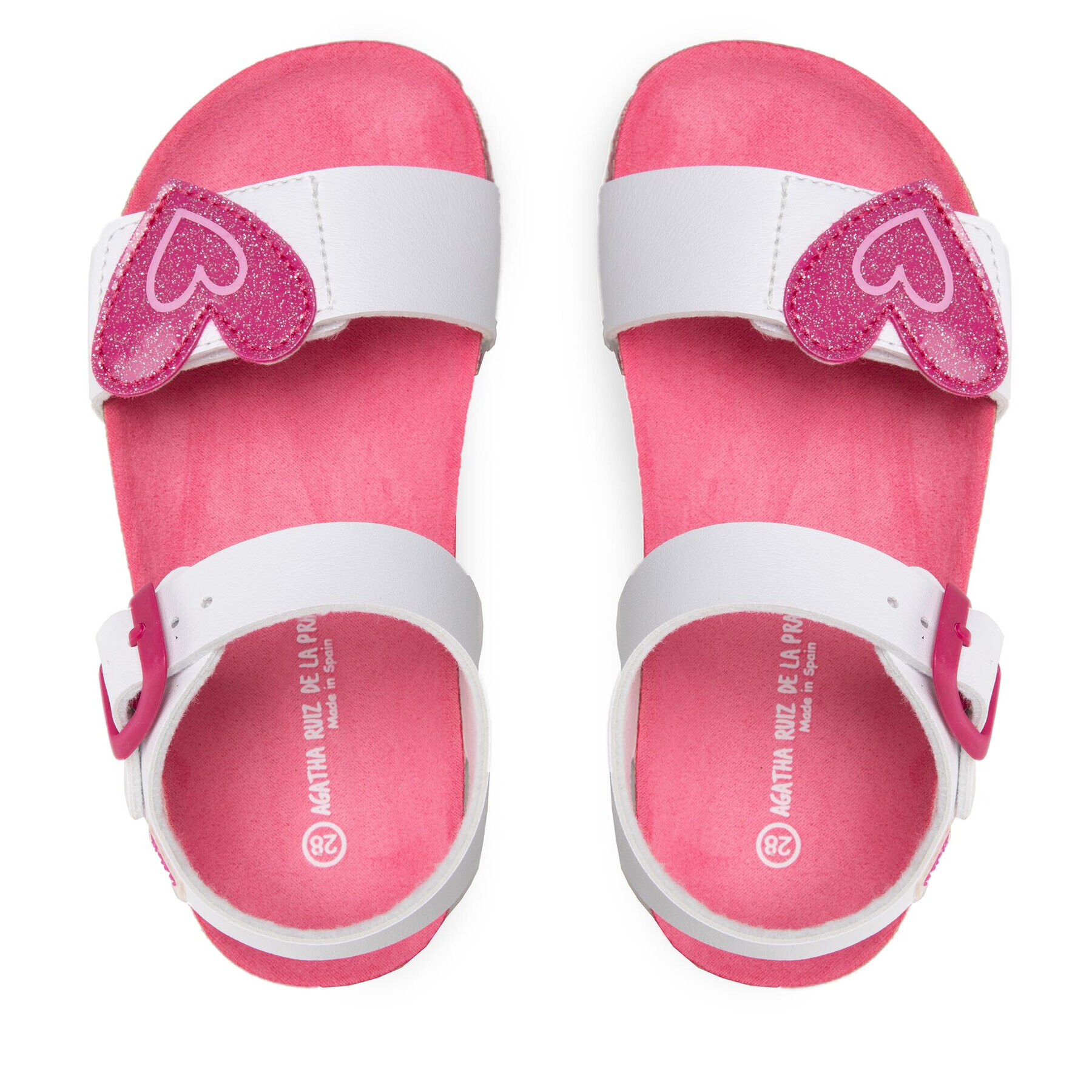 Agatha Ruiz de la Prada Sandali 222951-B D Bela - Pepit.si