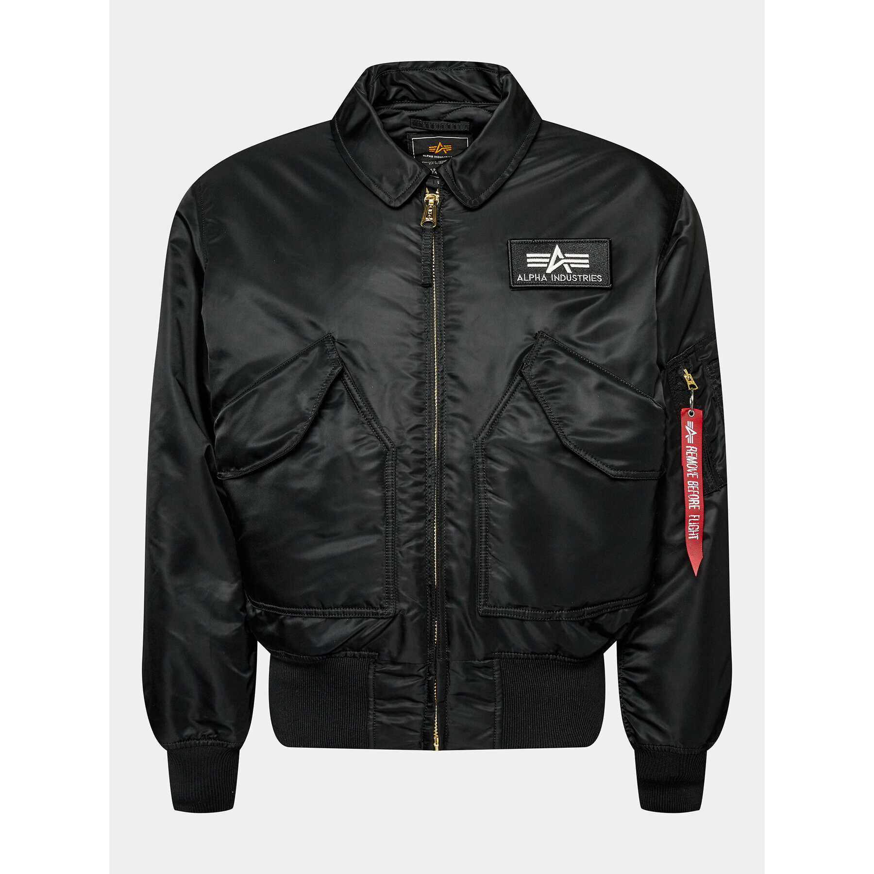 Alpha Industries Bomber jakna Cwu 45 100102 Črna Regular Fit - Pepit.si